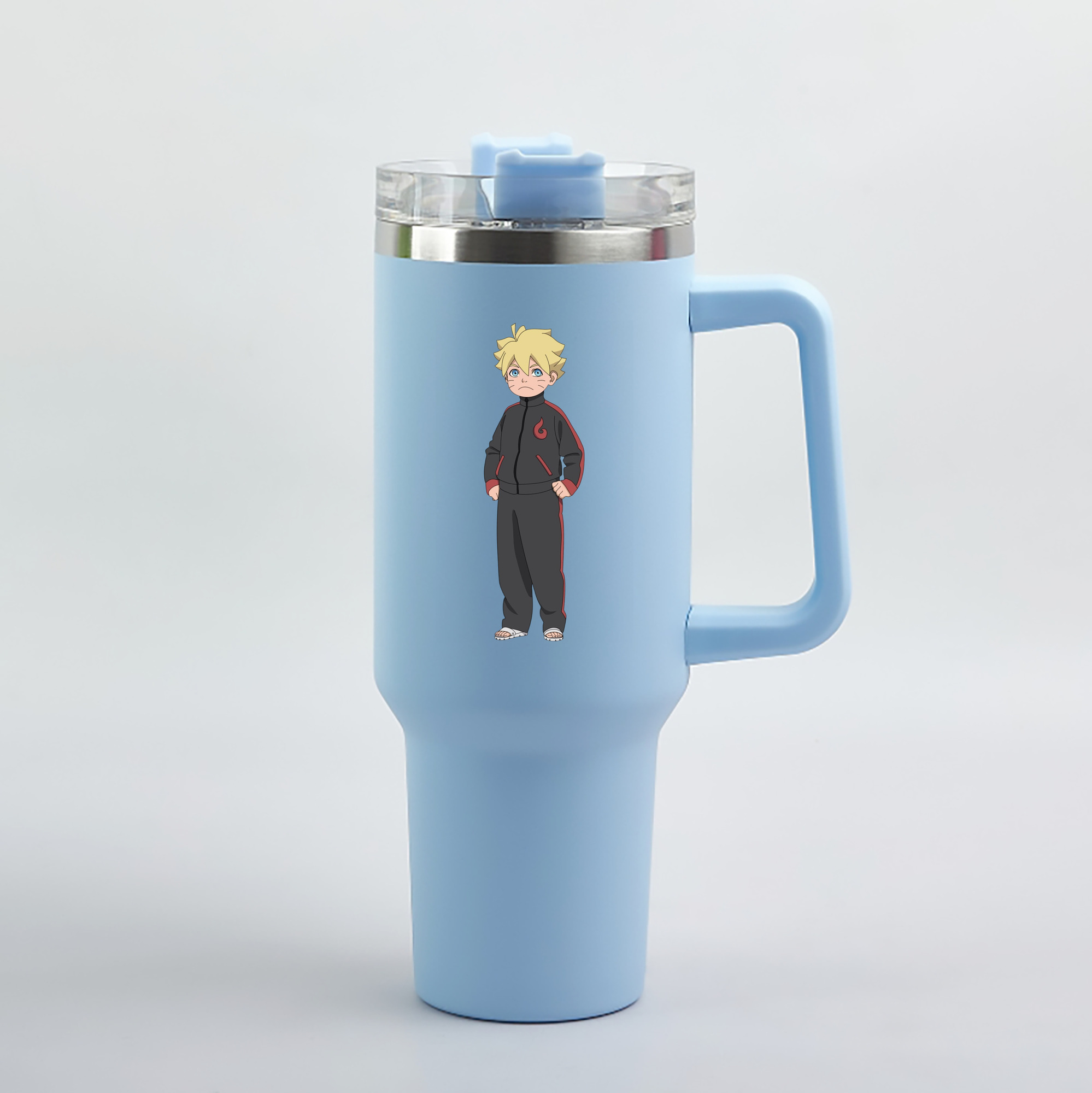 （画像用） NARUTO -ナルト- うずまき ボルト Uzumaki Boruto 1200mL車用タンブラー（カラープリント）