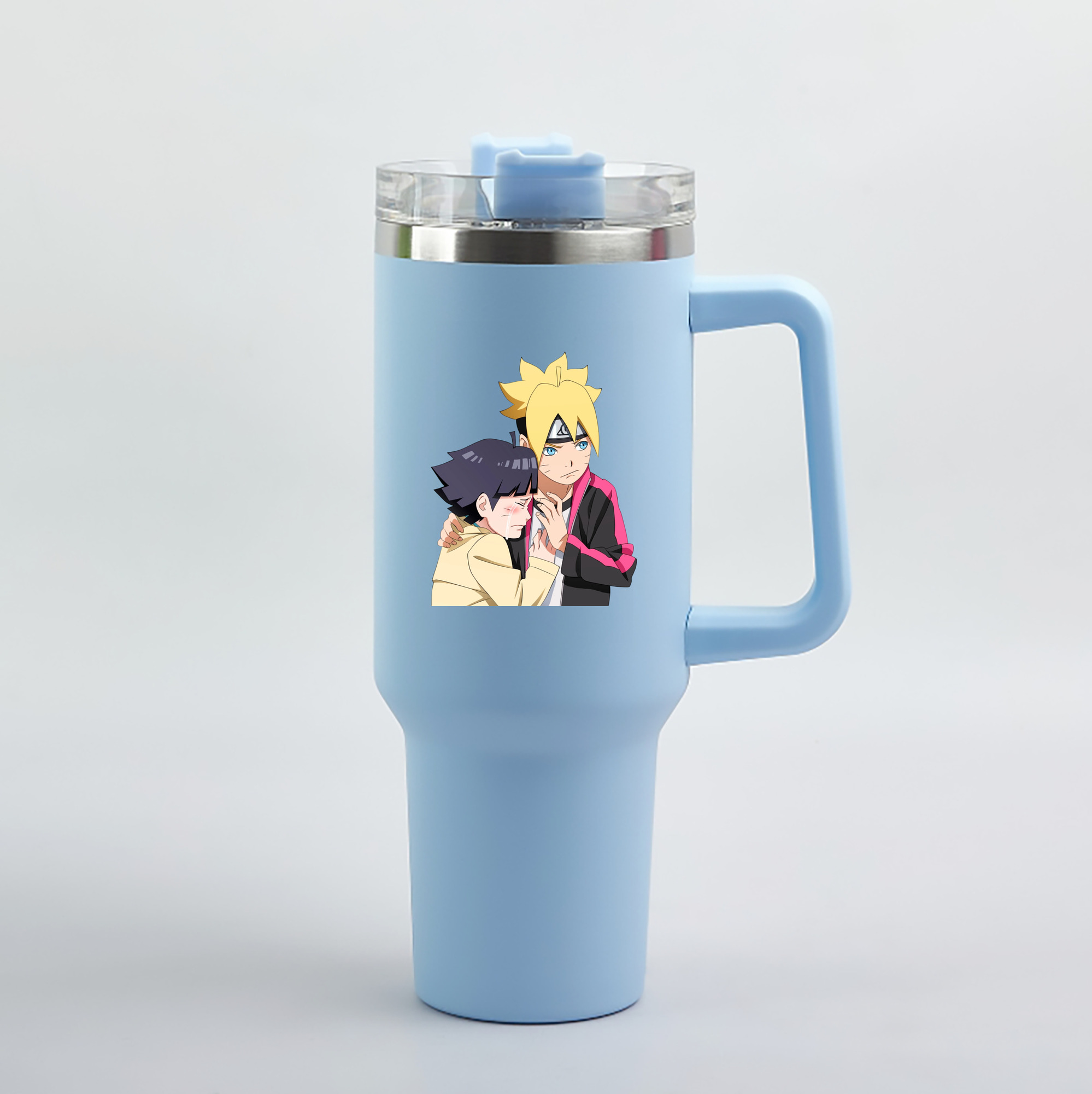 （画像用） NARUTO -ナルト- うずまき ボルト Uzumaki Boruto 1200mL車用タンブラー（カラープリント）
