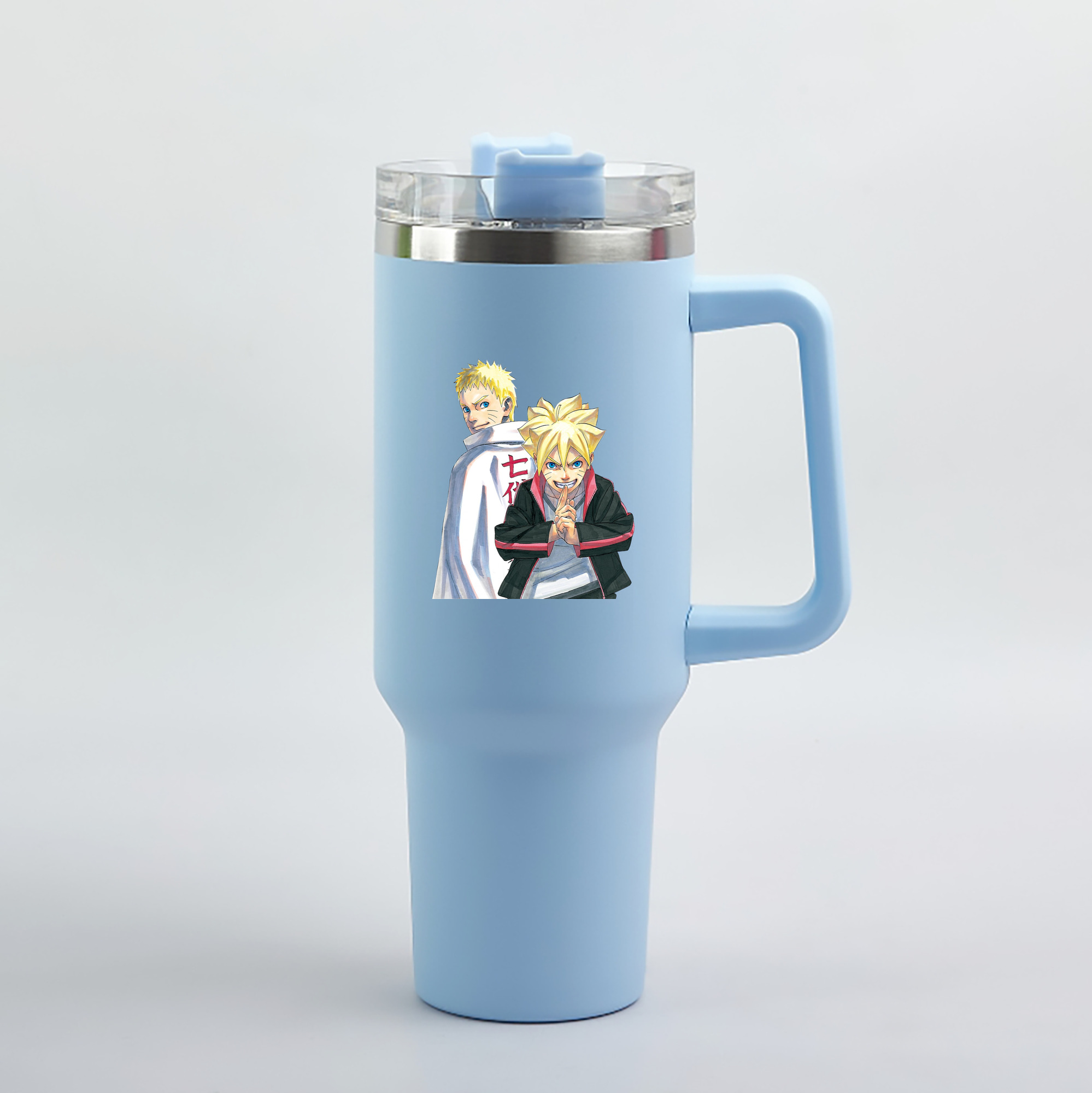 （画像用） NARUTO -ナルト- うずまき ボルト Uzumaki Boruto 1200mL車用タンブラー（カラープリント）