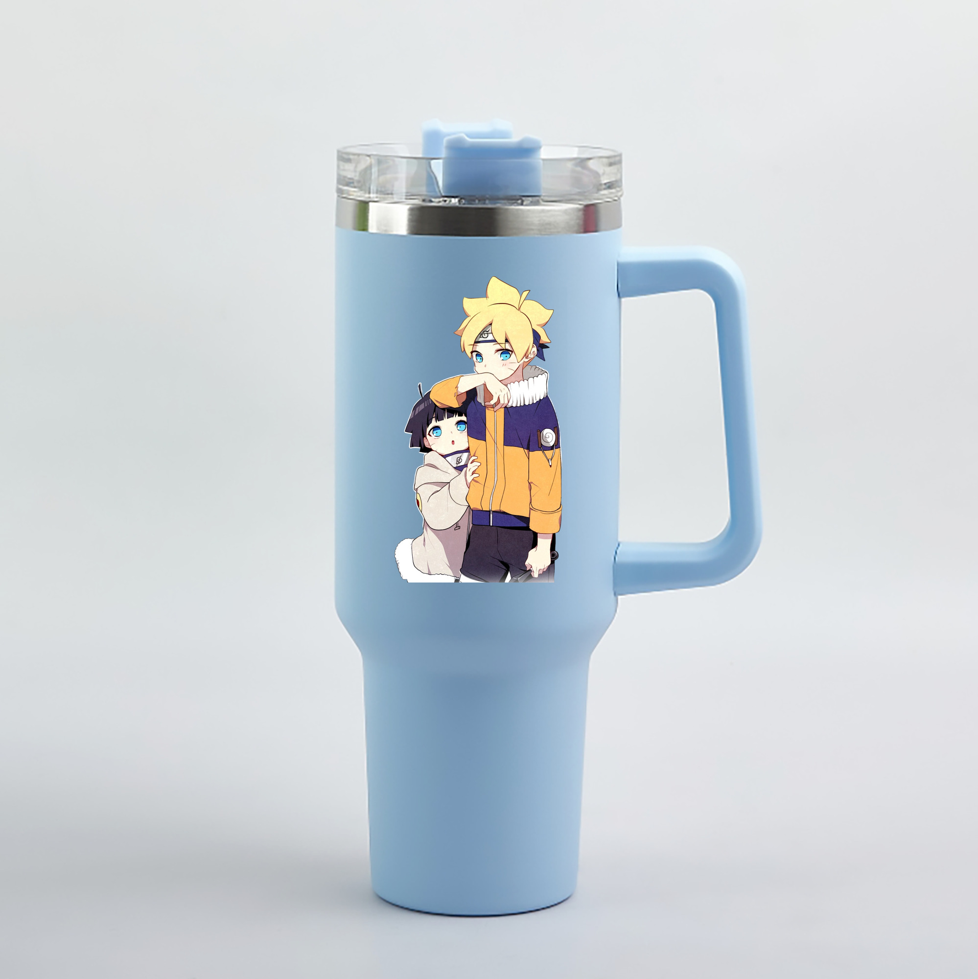 （画像用） NARUTO -ナルト- うずまき ボルト Uzumaki Boruto 1200mL車用タンブラー（カラープリント）