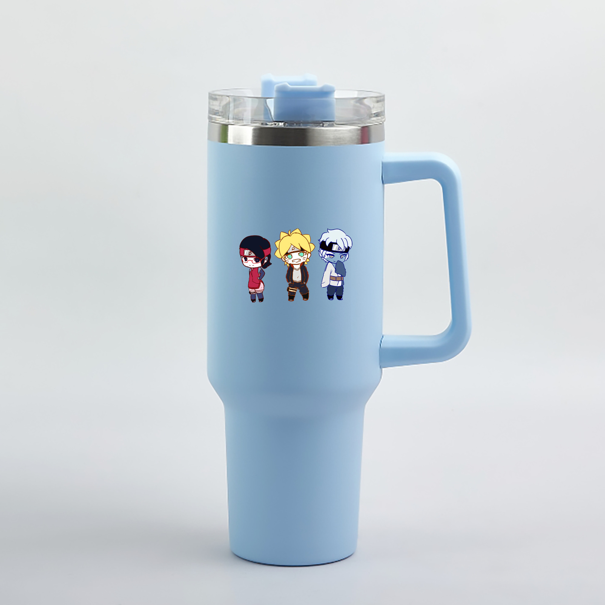 （画像用） NARUTO -ナルト- うずまき ボルト Uzumaki Boruto 1200mL車用タンブラー（カラープリント）