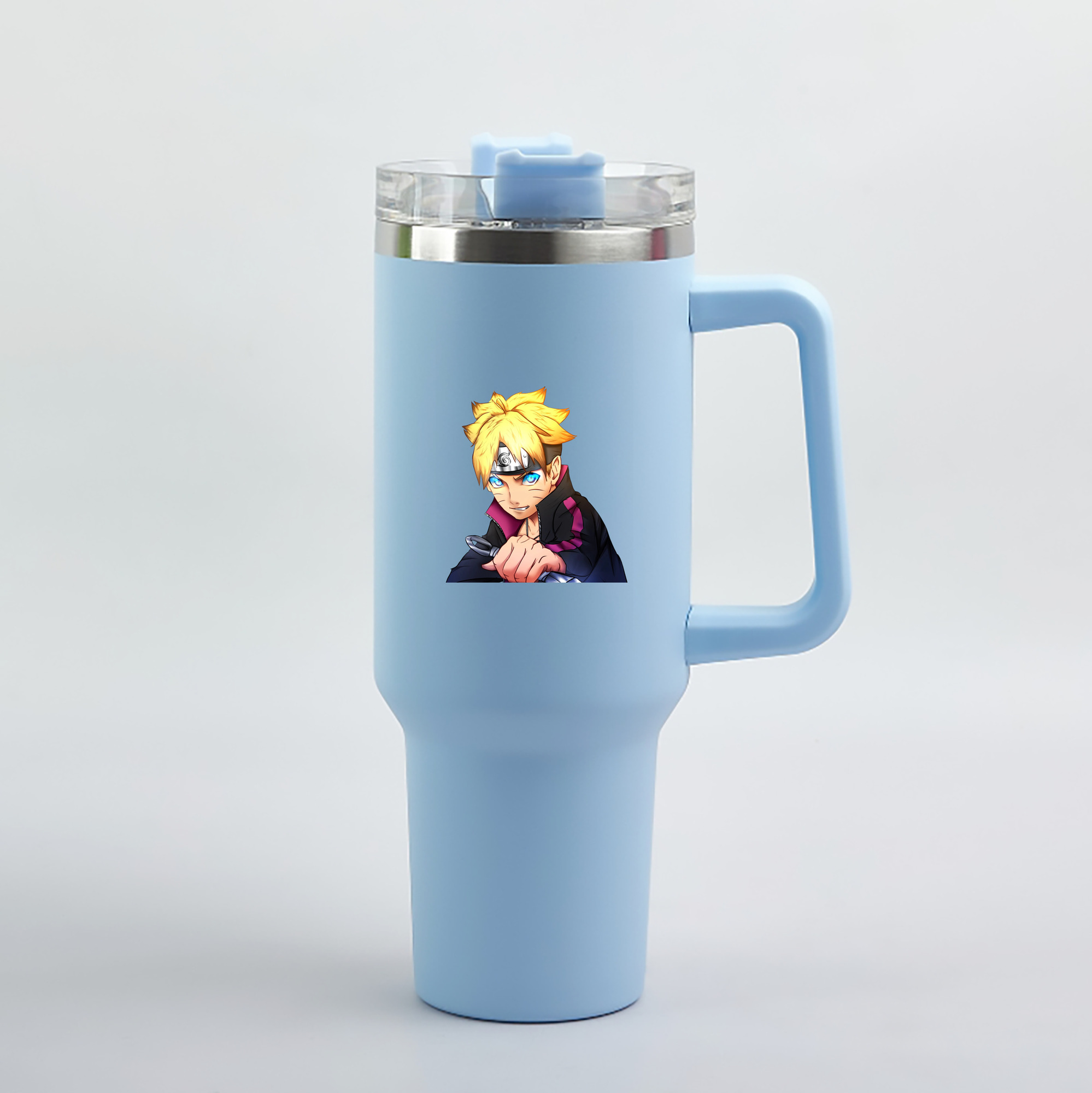 （画像用） NARUTO -ナルト- うずまき ボルト Uzumaki Boruto 1200mL車用タンブラー（カラープリント）