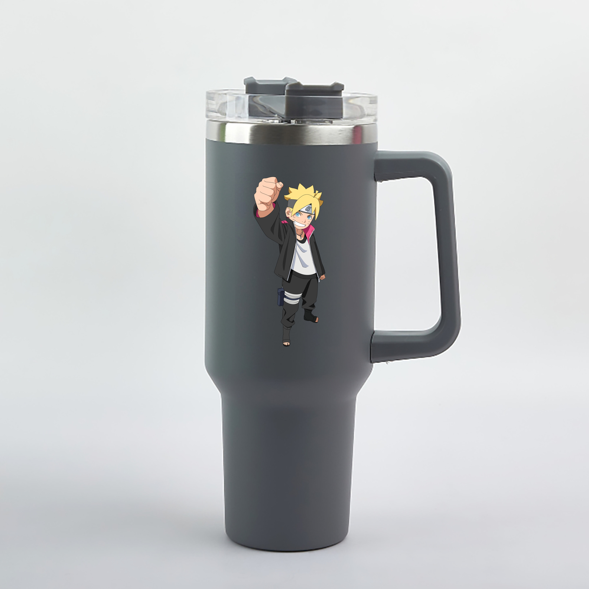 （画像用） NARUTO -ナルト- うずまき ボルト Uzumaki Boruto 1200mL車用タンブラー（カラープリント）