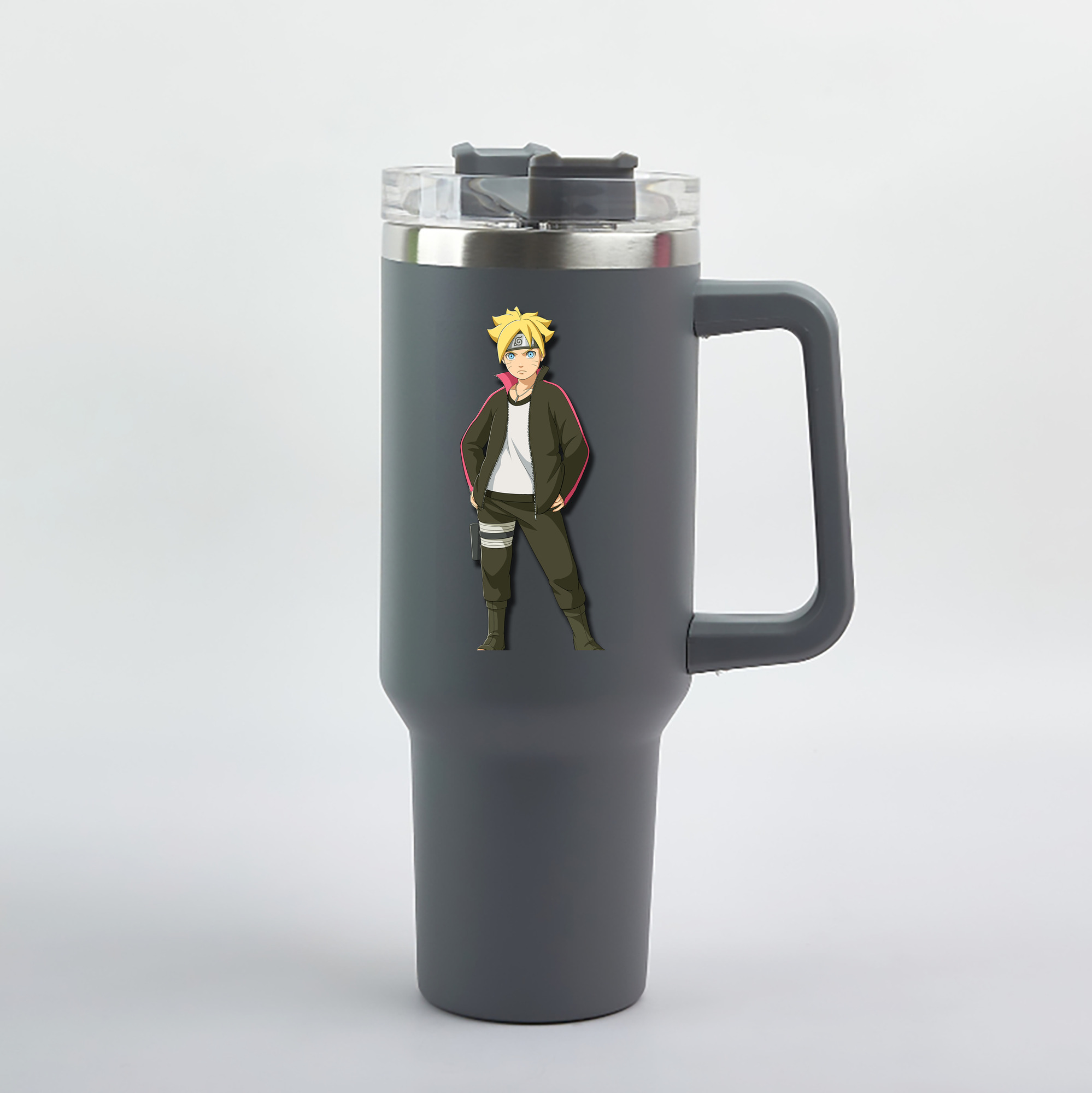 （画像用） NARUTO -ナルト- うずまき ボルト Uzumaki Boruto 1200mL車用タンブラー（カラープリント）