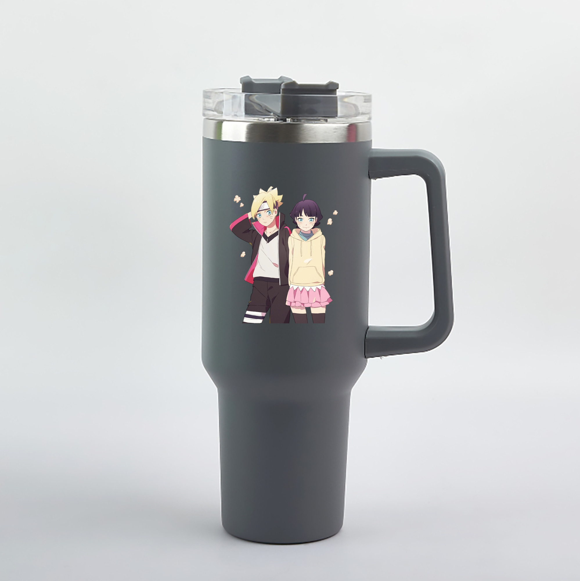 （画像用） NARUTO -ナルト- うずまき ボルト Uzumaki Boruto 1200mL車用タンブラー（カラープリント）