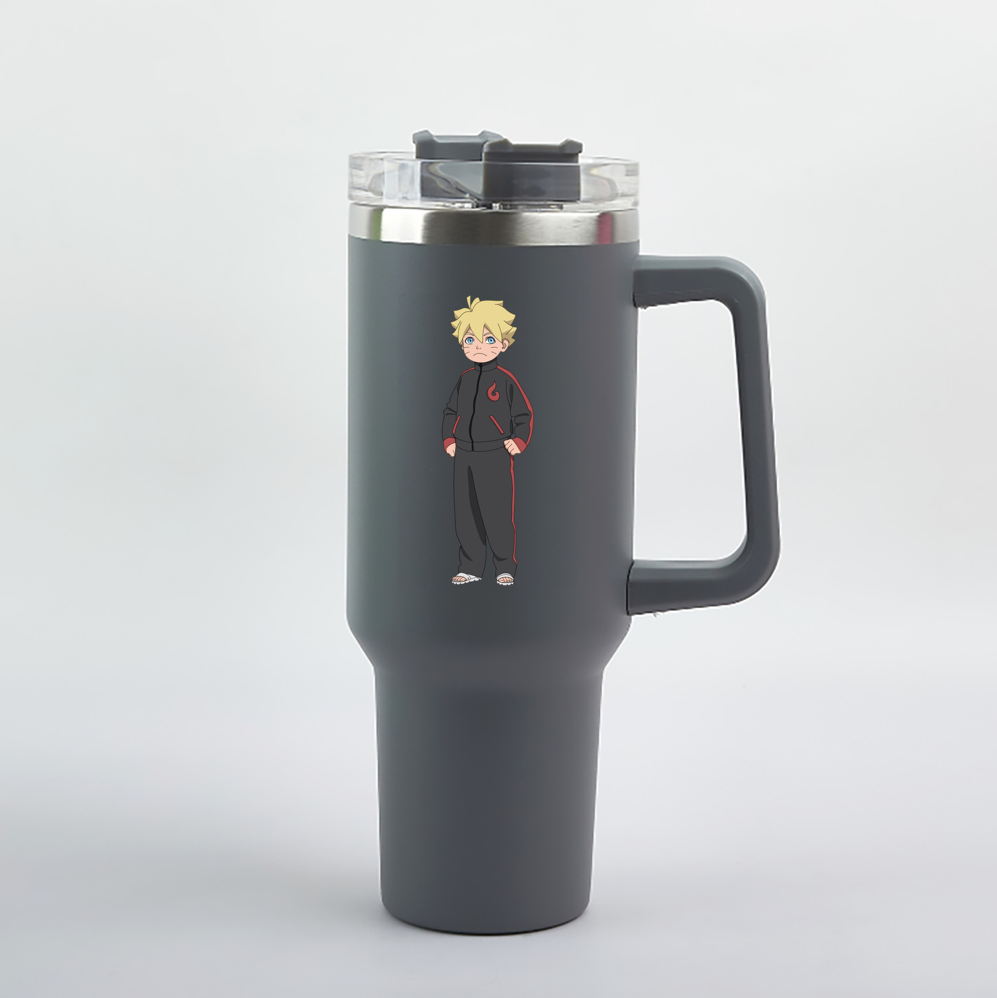 （画像用） NARUTO -ナルト- うずまき ボルト Uzumaki Boruto 1200mL車用タンブラー（カラープリント）