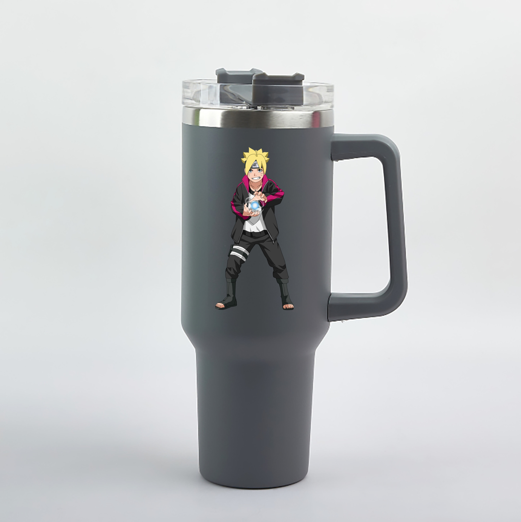 （画像用） NARUTO -ナルト- うずまき ボルト Uzumaki Boruto 1200mL車用タンブラー（カラープリント）