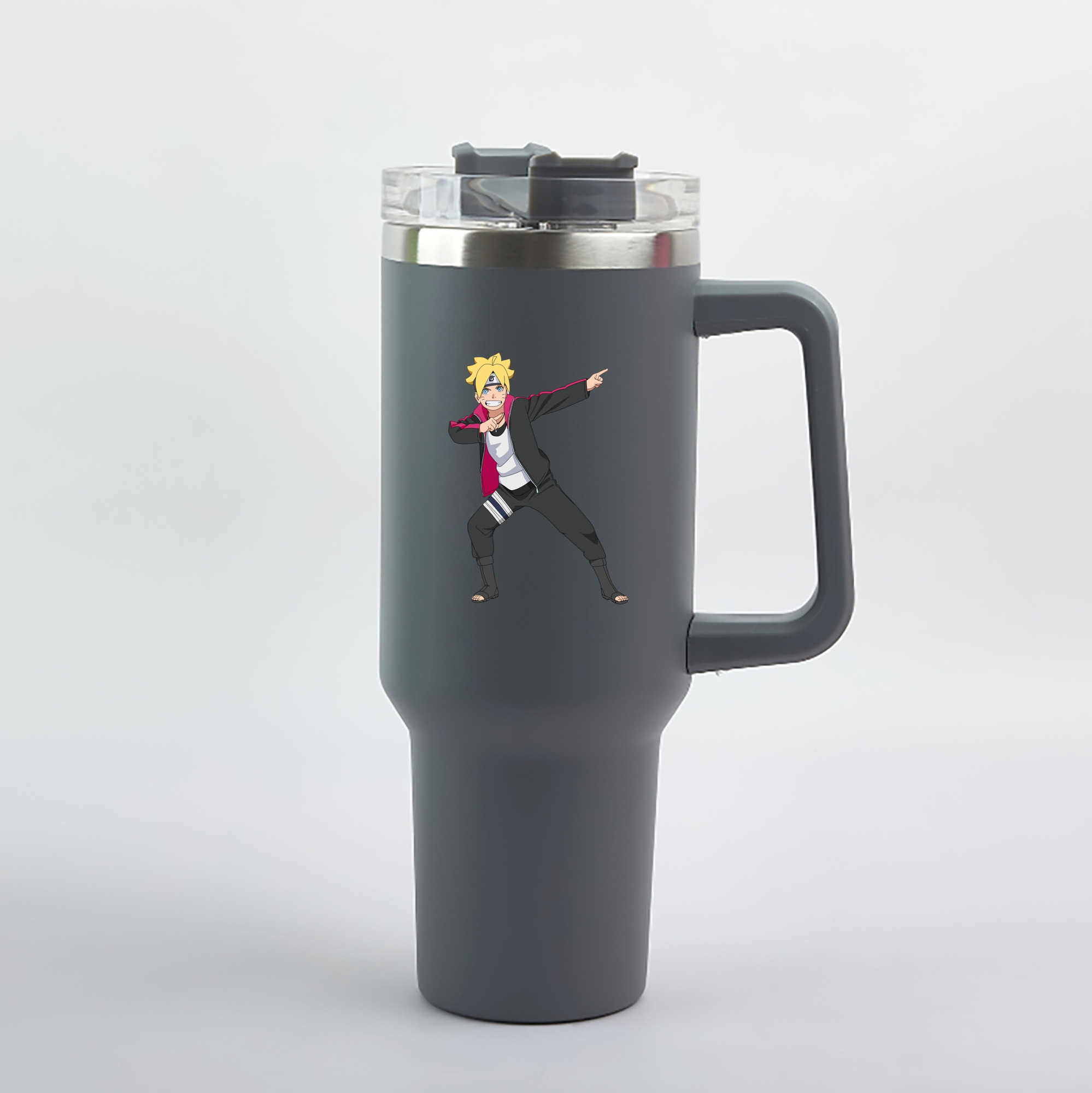 （画像用） NARUTO -ナルト- うずまき ボルト Uzumaki Boruto 1200mL車用タンブラー（カラープリント）