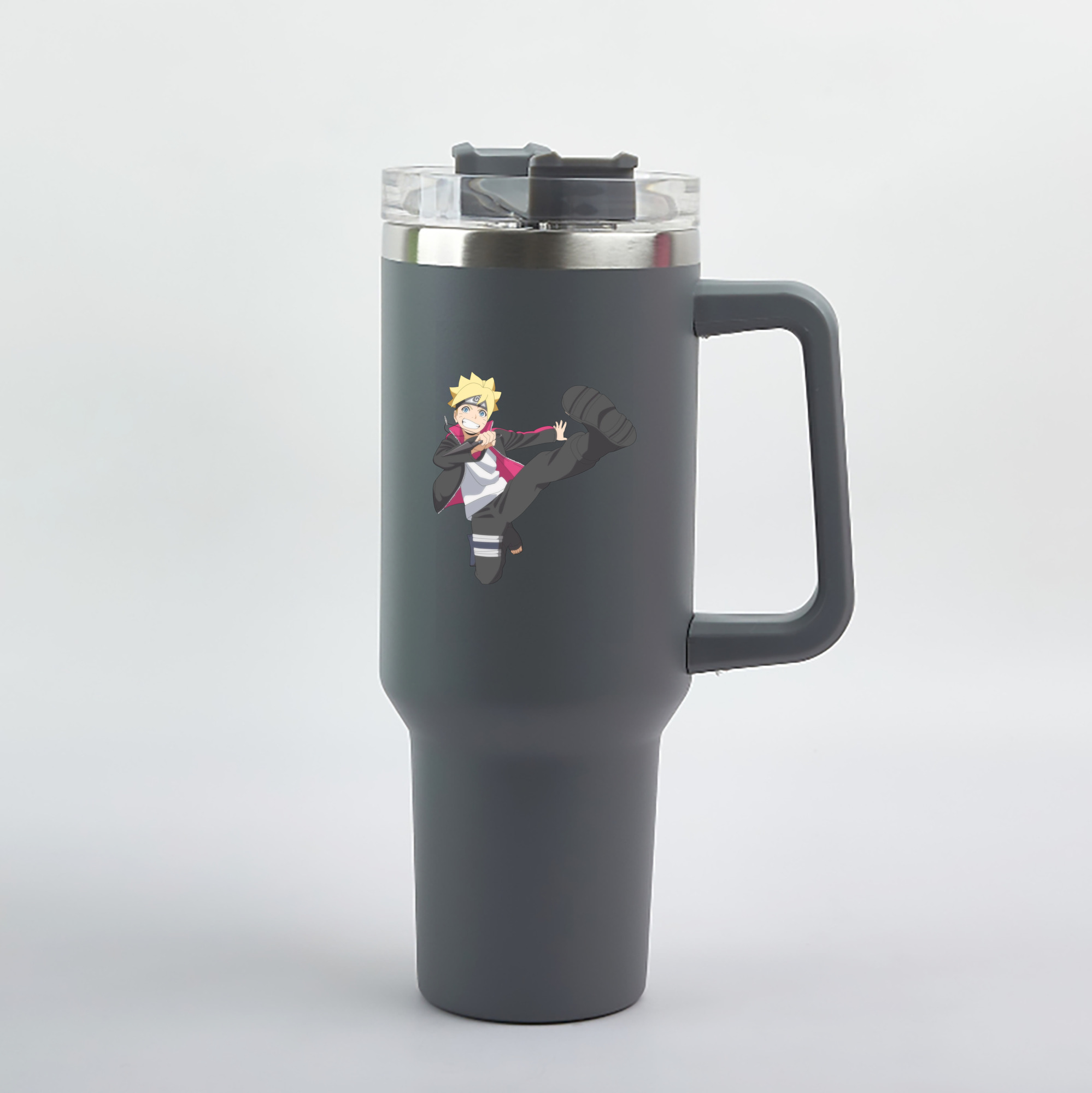 （画像用） NARUTO -ナルト- うずまき ボルト Uzumaki Boruto 1200mL車用タンブラー（カラープリント）