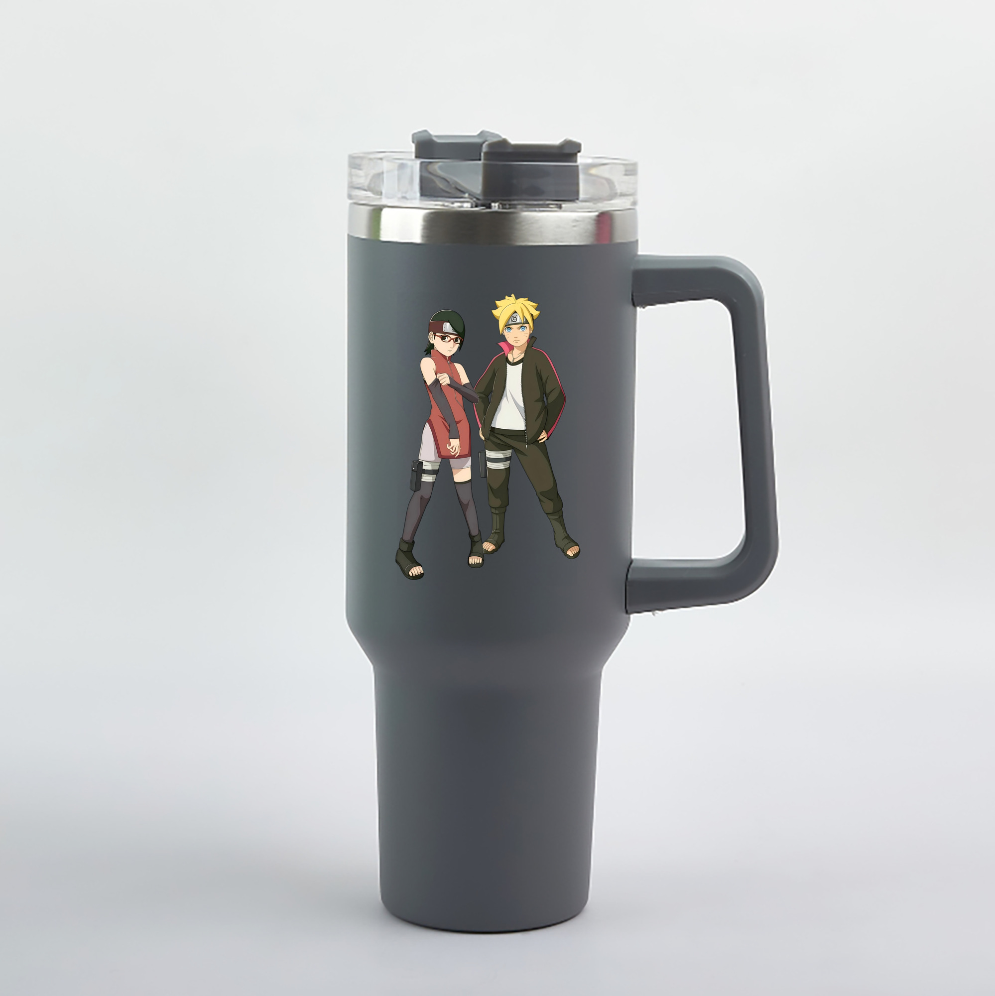 （画像用） NARUTO -ナルト- うずまき ボルト Uzumaki Boruto 1200mL車用タンブラー（カラープリント）