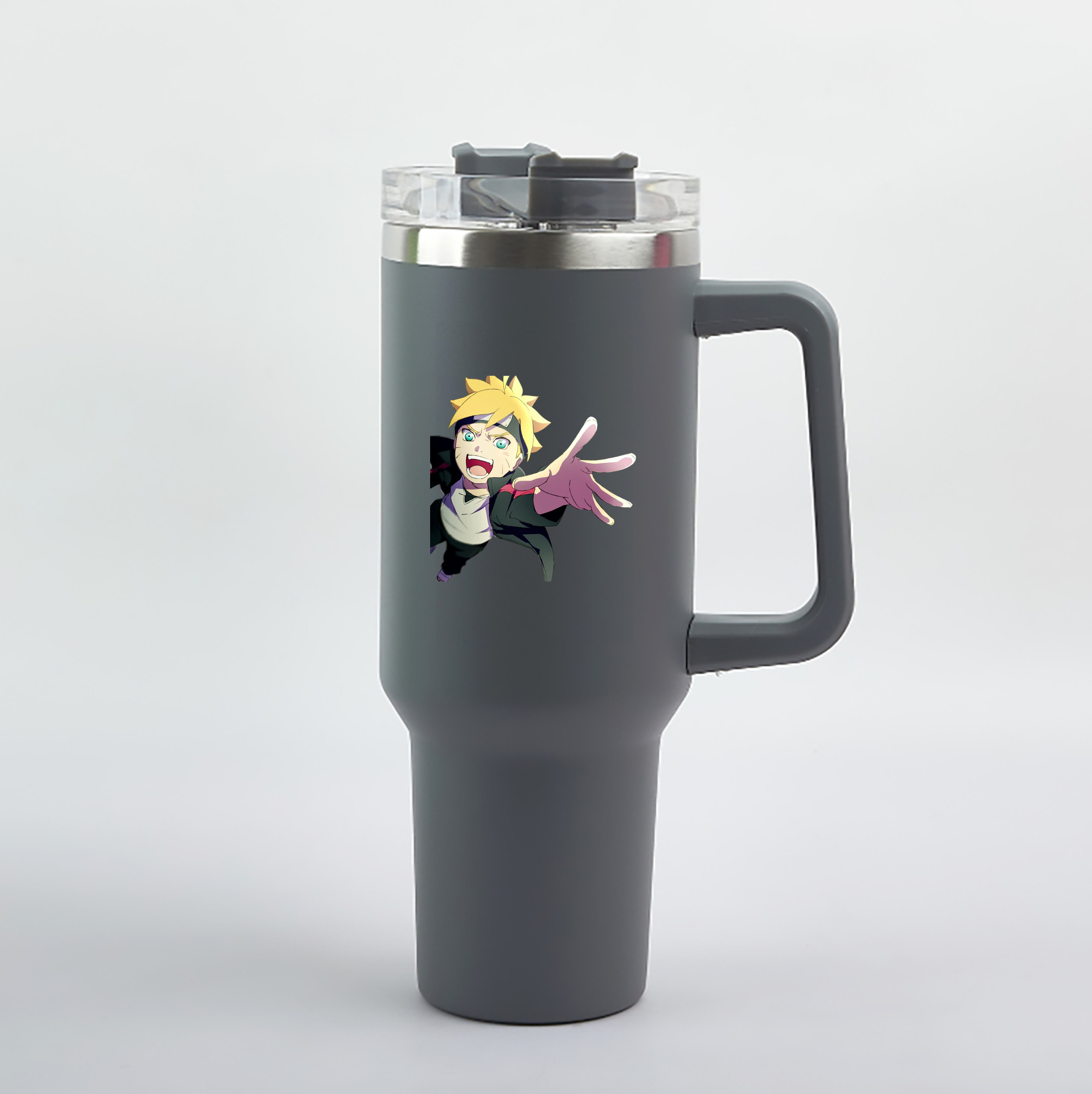 （画像用） NARUTO -ナルト- うずまき ボルト Uzumaki Boruto 1200mL車用タンブラー（カラープリント）
