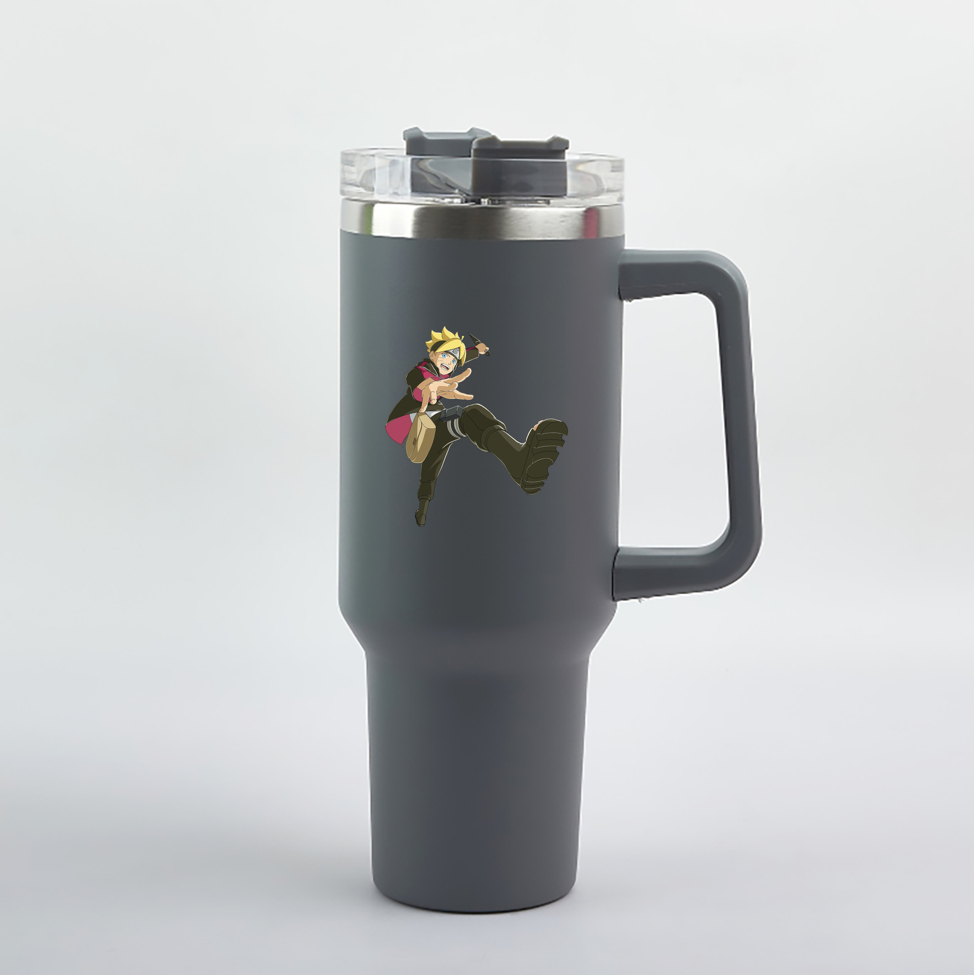 （画像用） NARUTO -ナルト- うずまき ボルト Uzumaki Boruto 1200mL車用タンブラー（カラープリント）