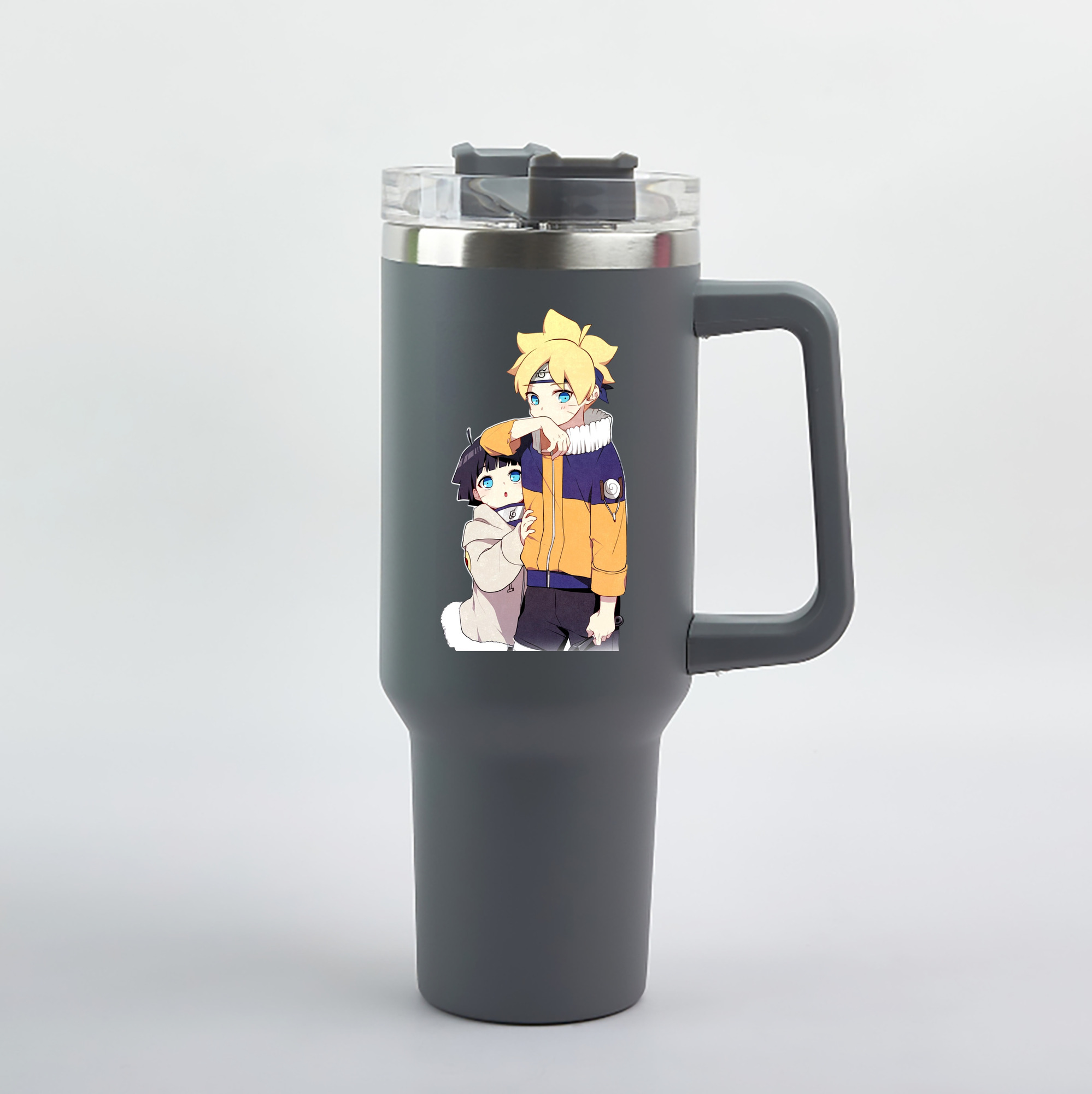 （画像用） NARUTO -ナルト- うずまき ボルト Uzumaki Boruto 1200mL車用タンブラー（カラープリント）