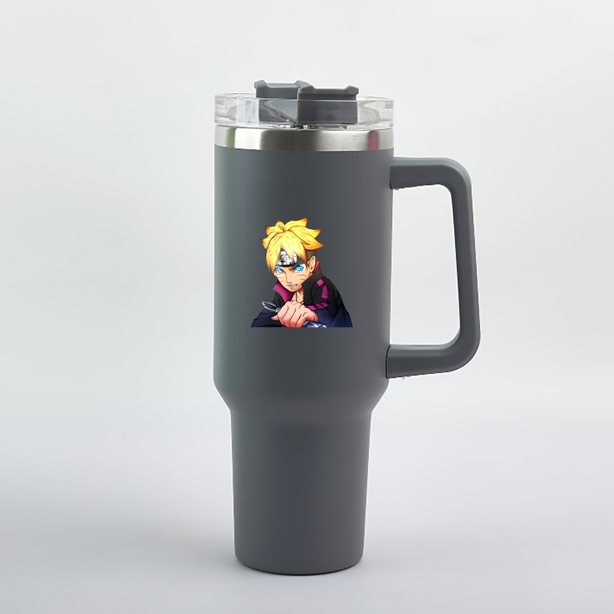 （画像用） NARUTO -ナルト- うずまき ボルト Uzumaki Boruto 1200mL車用タンブラー（カラープリント）