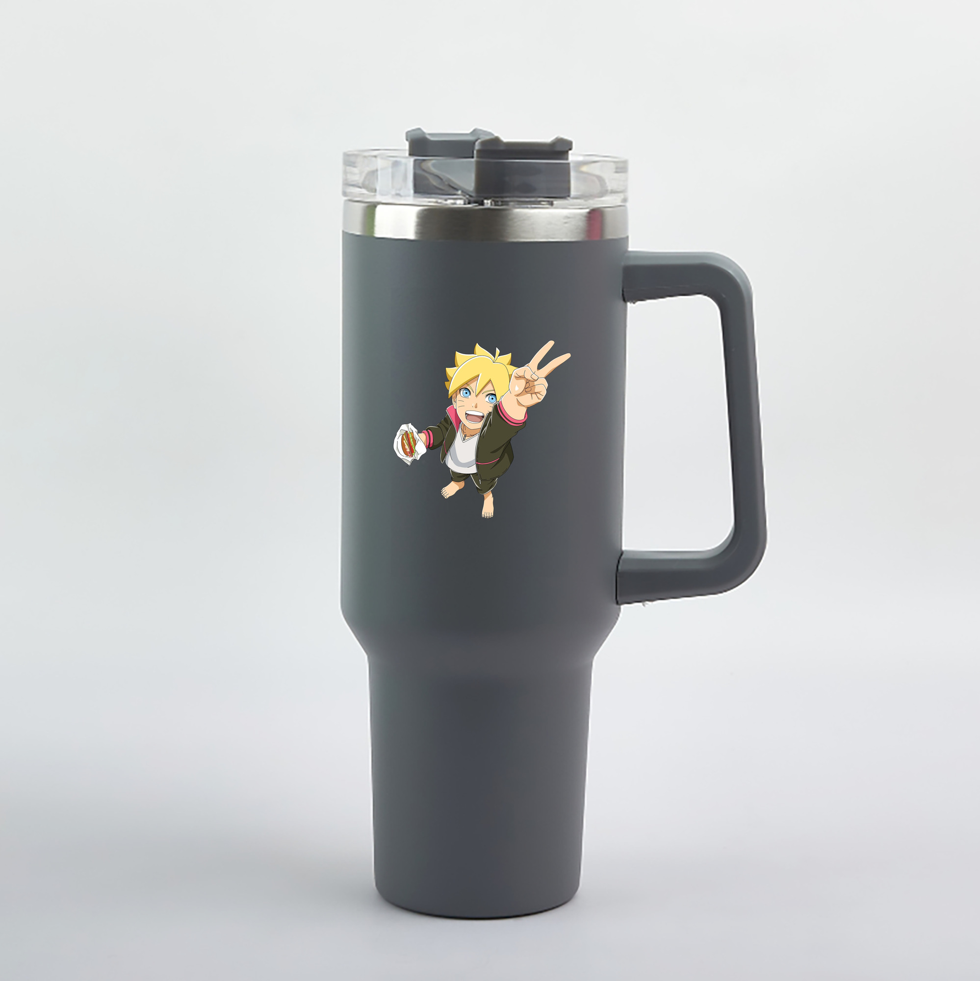 （画像用） NARUTO -ナルト- うずまき ボルト Uzumaki Boruto 1200mL車用タンブラー（カラープリント）
