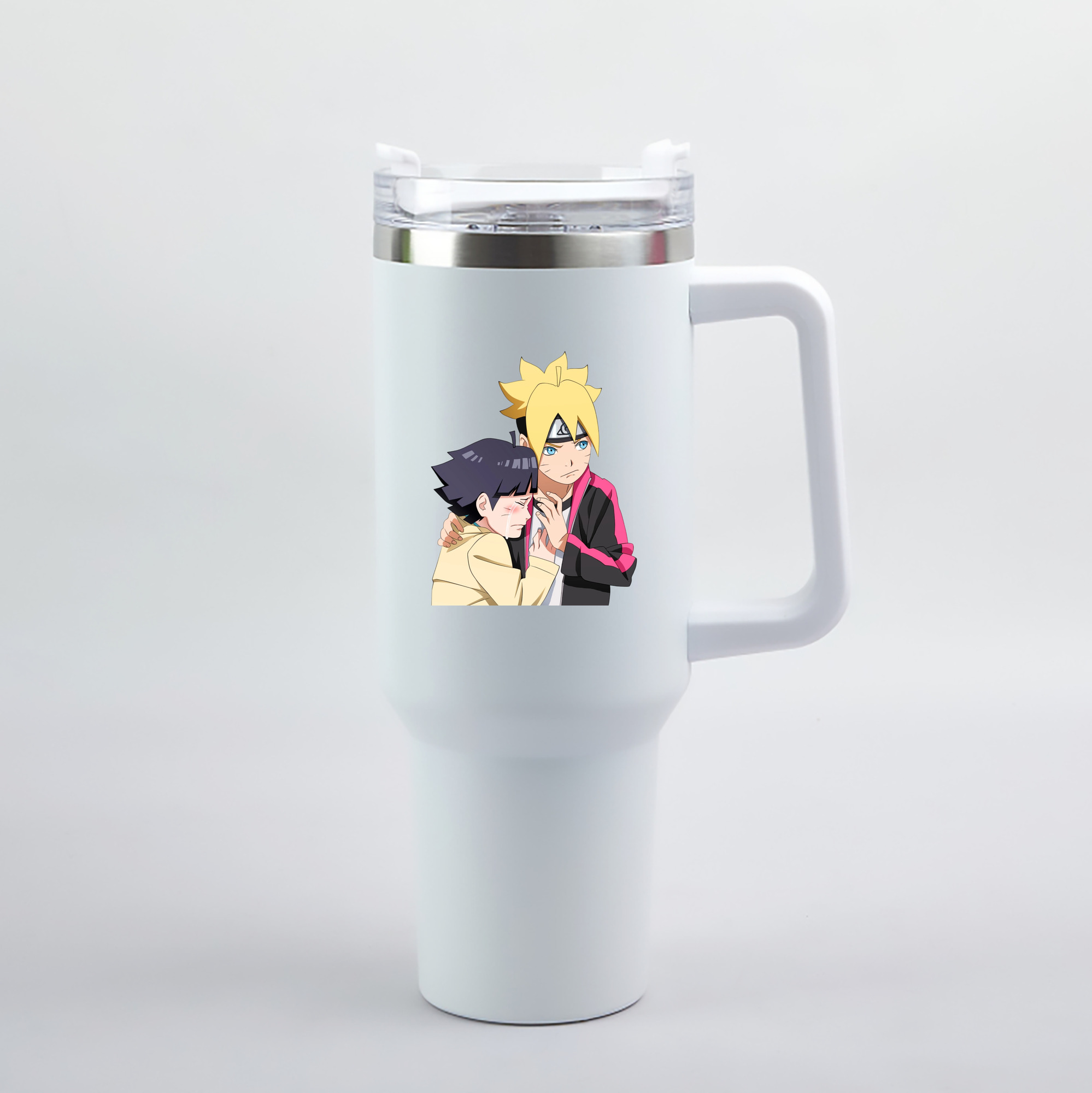 （画像用） NARUTO -ナルト- うずまき ボルト Uzumaki Boruto 1200mL車用タンブラー（カラープリント）
