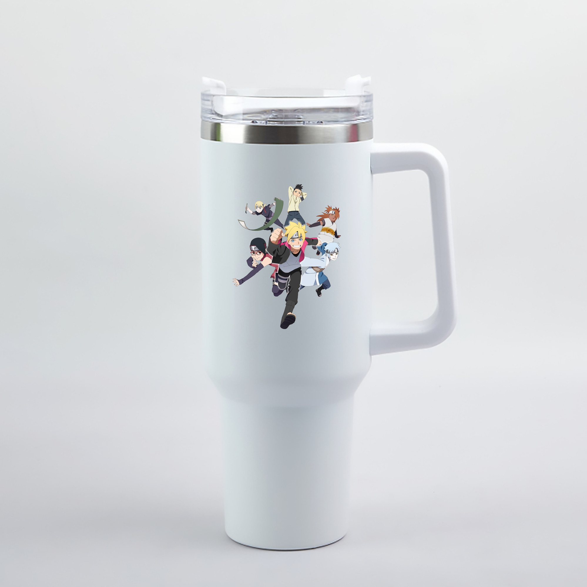 （画像用） NARUTO -ナルト- うずまき ボルト Uzumaki Boruto 1200mL車用タンブラー（カラープリント）