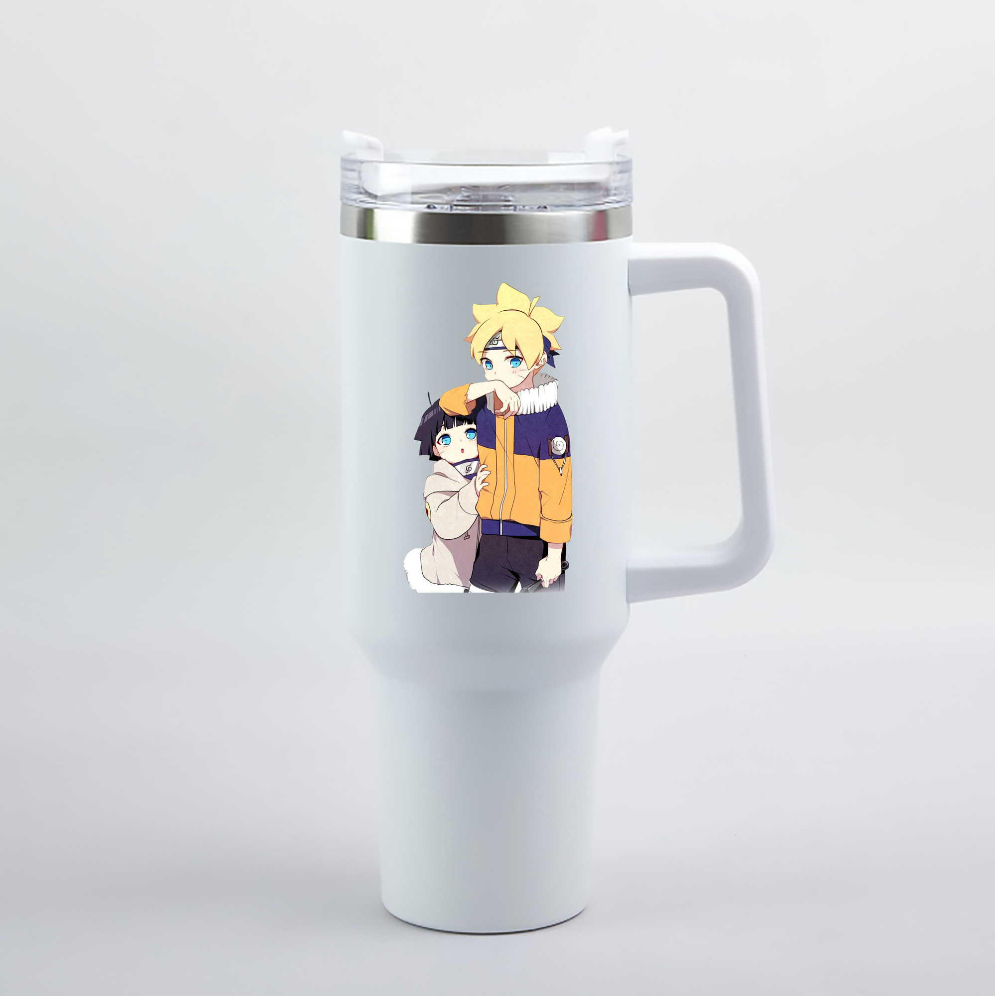 （画像用） NARUTO -ナルト- うずまき ボルト Uzumaki Boruto 1200mL車用タンブラー（カラープリント）