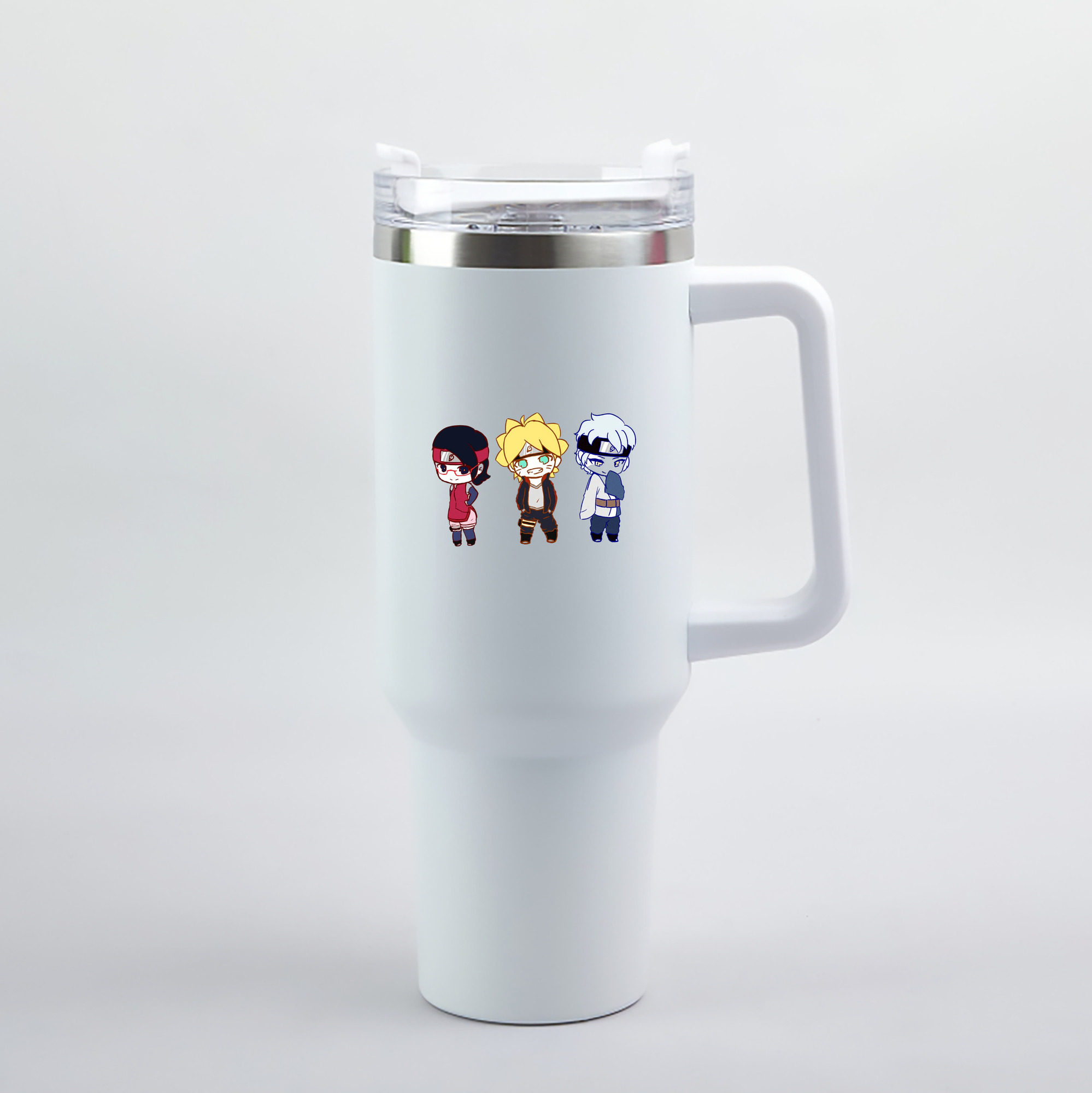 （画像用） NARUTO -ナルト- うずまき ボルト Uzumaki Boruto 1200mL車用タンブラー（カラープリント）