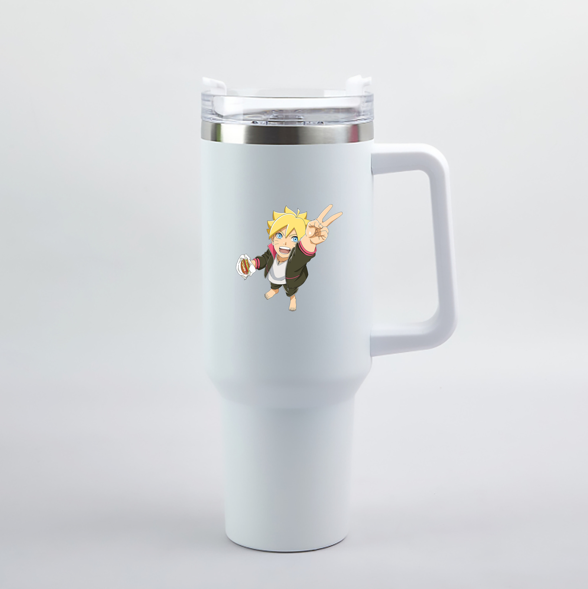 （画像用） NARUTO -ナルト- うずまき ボルト Uzumaki Boruto 1200mL車用タンブラー（カラープリント）