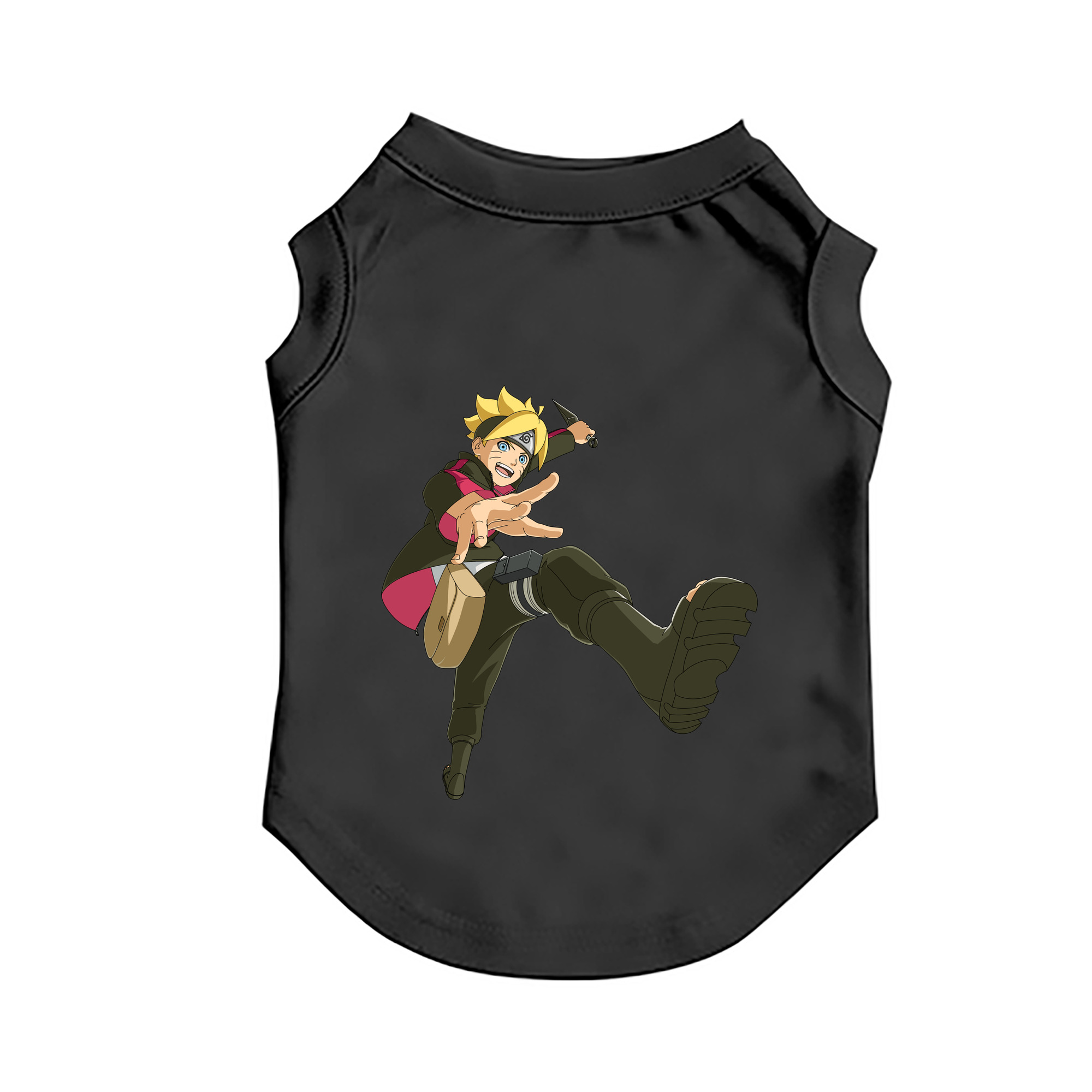 （画像用） NARUTO -ナルト- うずまき ボルト Uzumaki Boruto ペット用ベスト