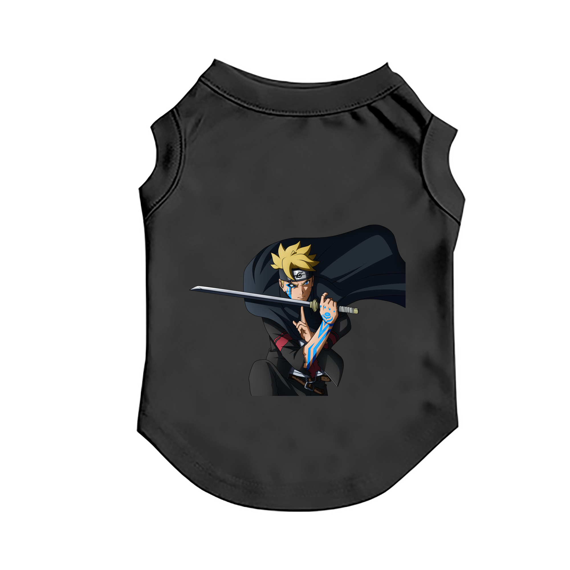 （画像用） NARUTO -ナルト- うずまき ボルト Uzumaki Boruto ペット用ベスト
