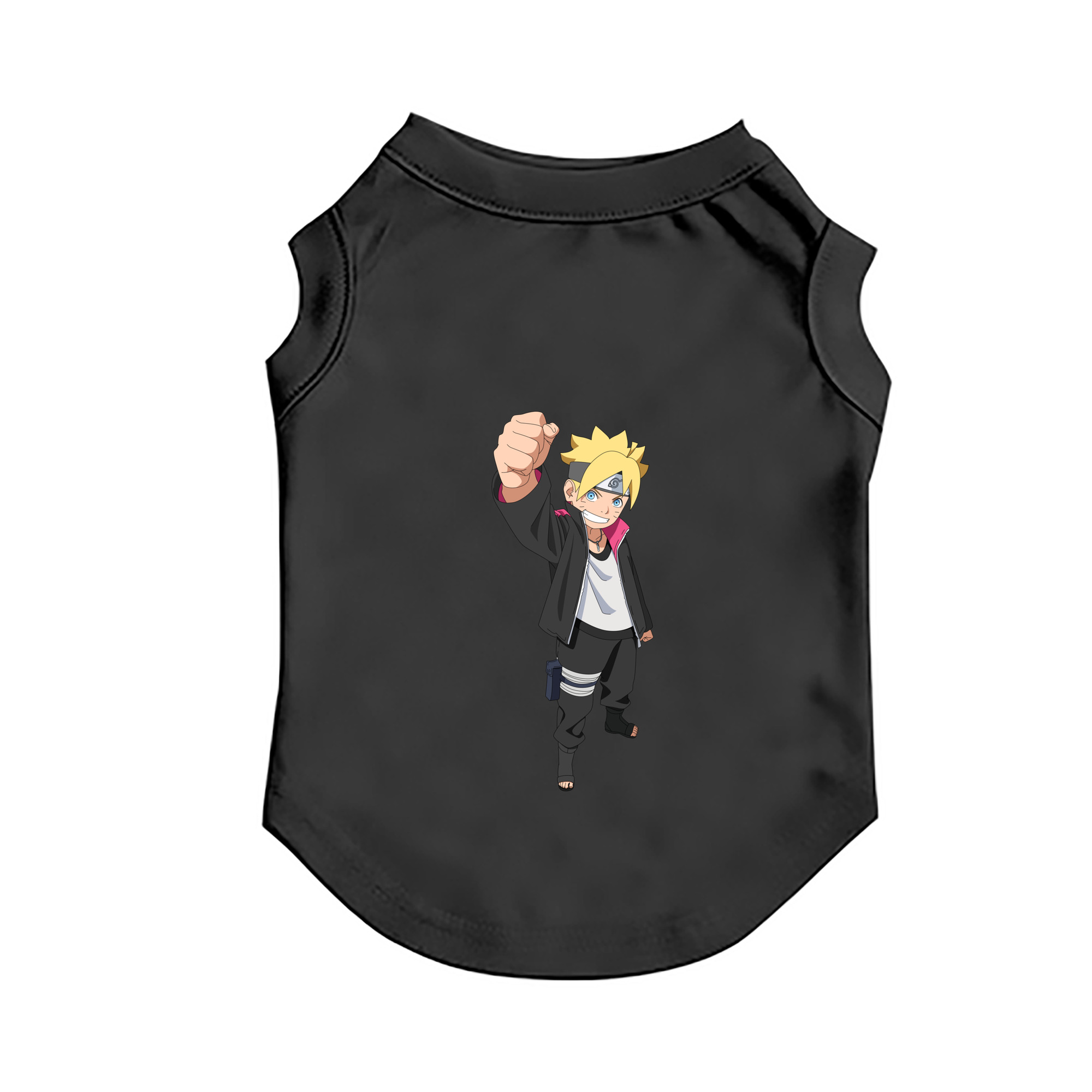 （画像用） NARUTO -ナルト- うずまき ボルト Uzumaki Boruto ペット用ベスト