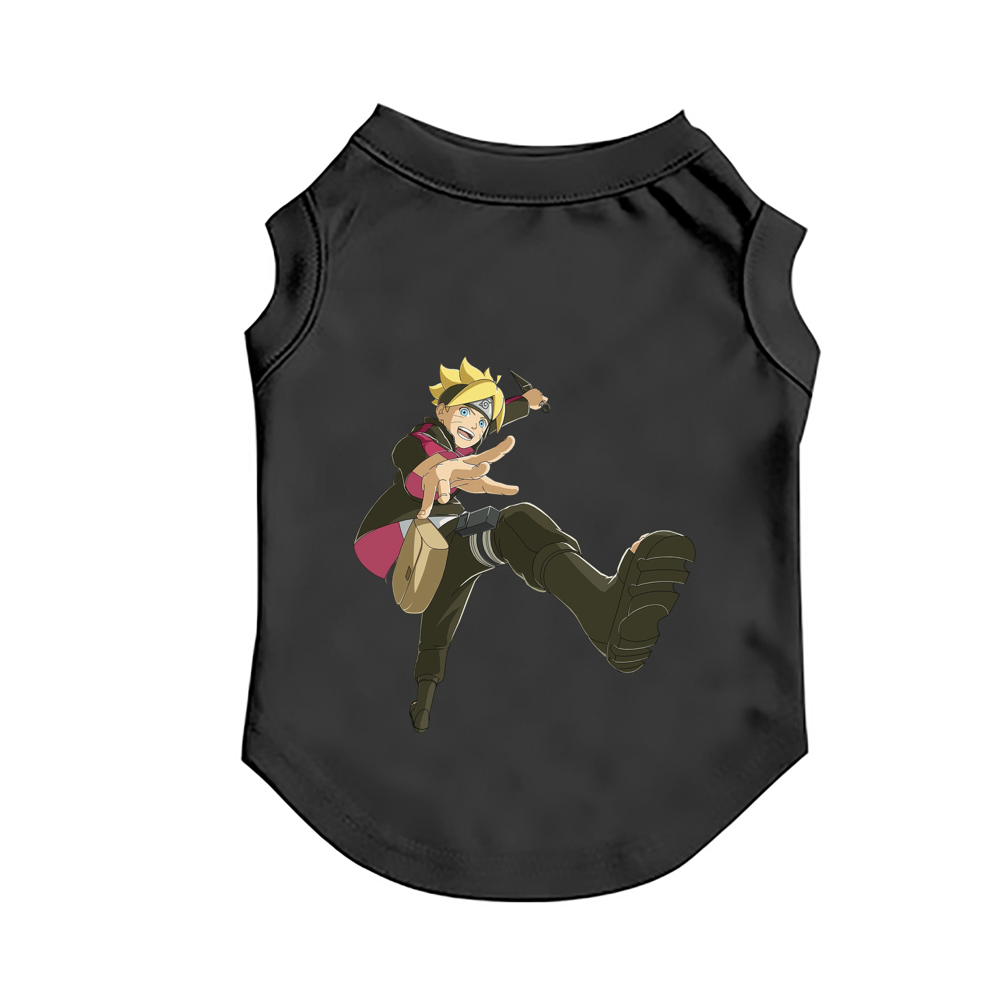 （画像用） NARUTO -ナルト- うずまき ボルト Uzumaki Boruto ペット用ベスト