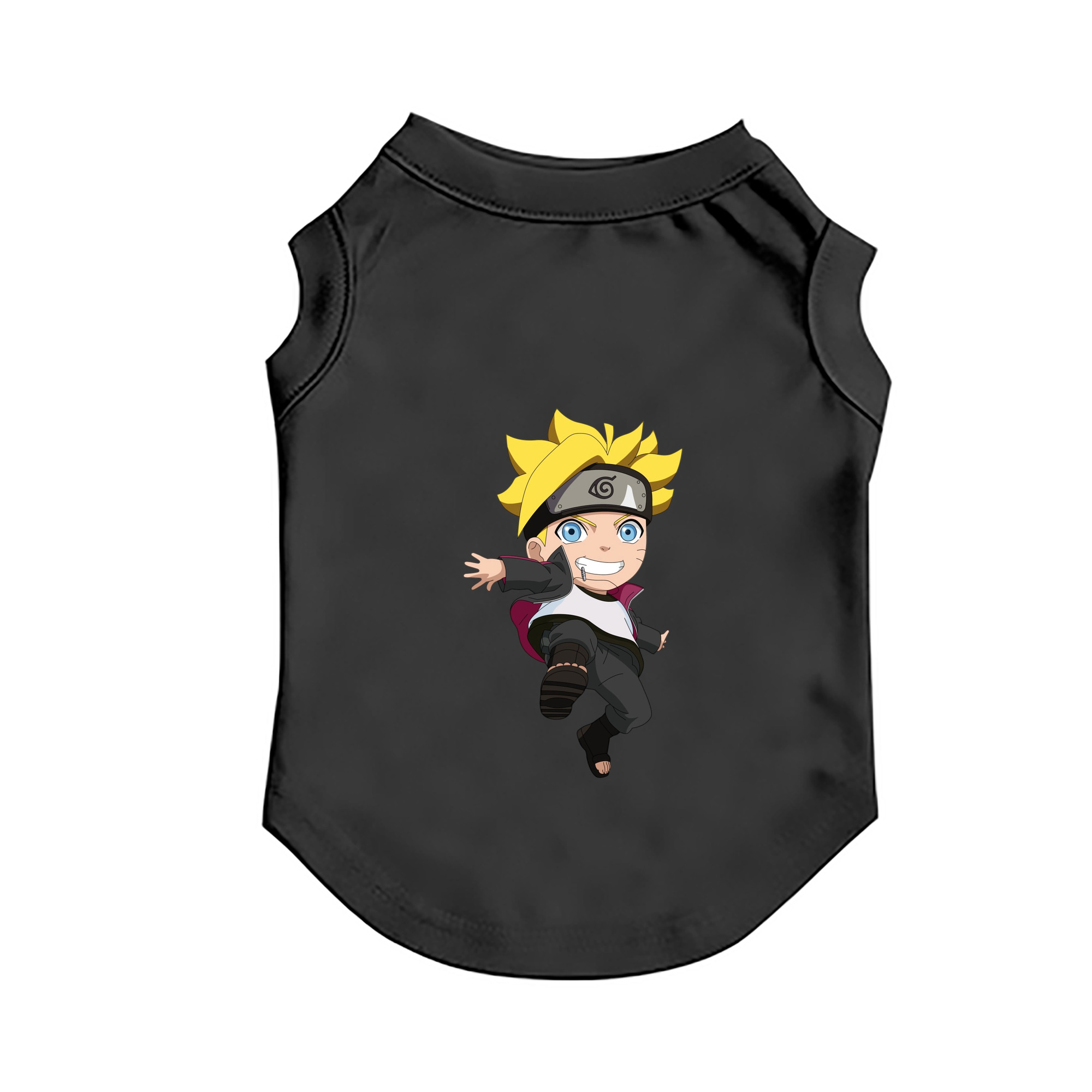 （画像用） NARUTO -ナルト- うずまき ボルト Uzumaki Boruto ペット用ベスト