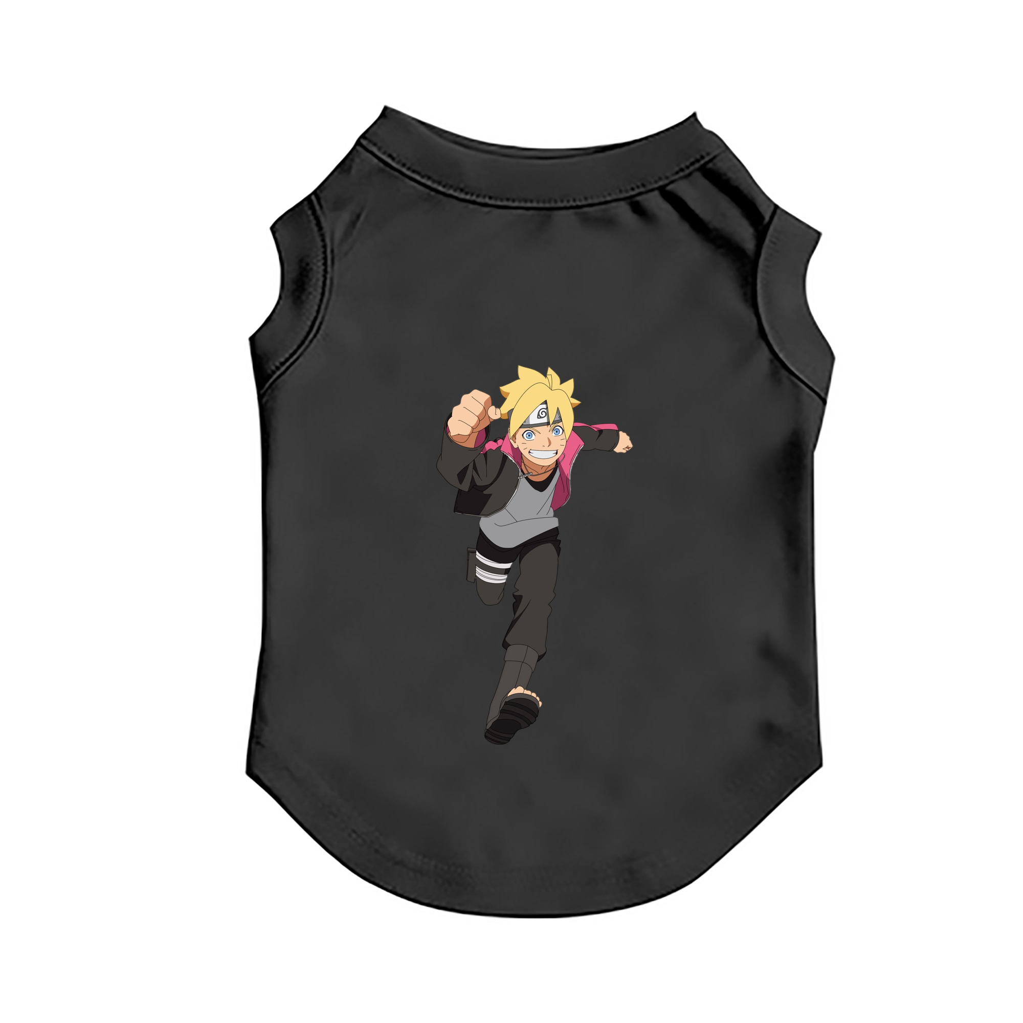 （画像用） NARUTO -ナルト- うずまき ボルト Uzumaki Boruto ペット用ベスト