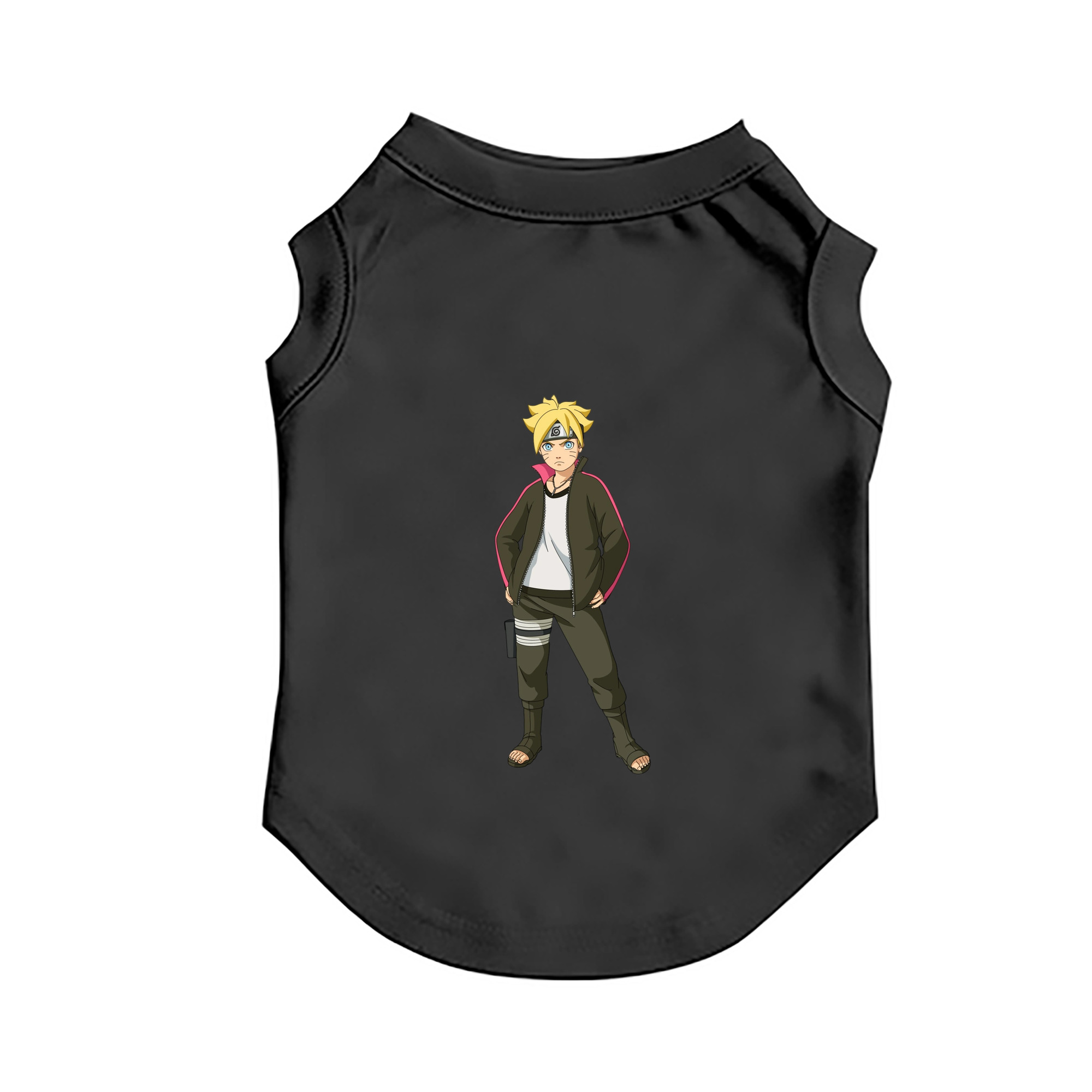 （画像用） NARUTO -ナルト- うずまき ボルト Uzumaki Boruto ペット用ベスト