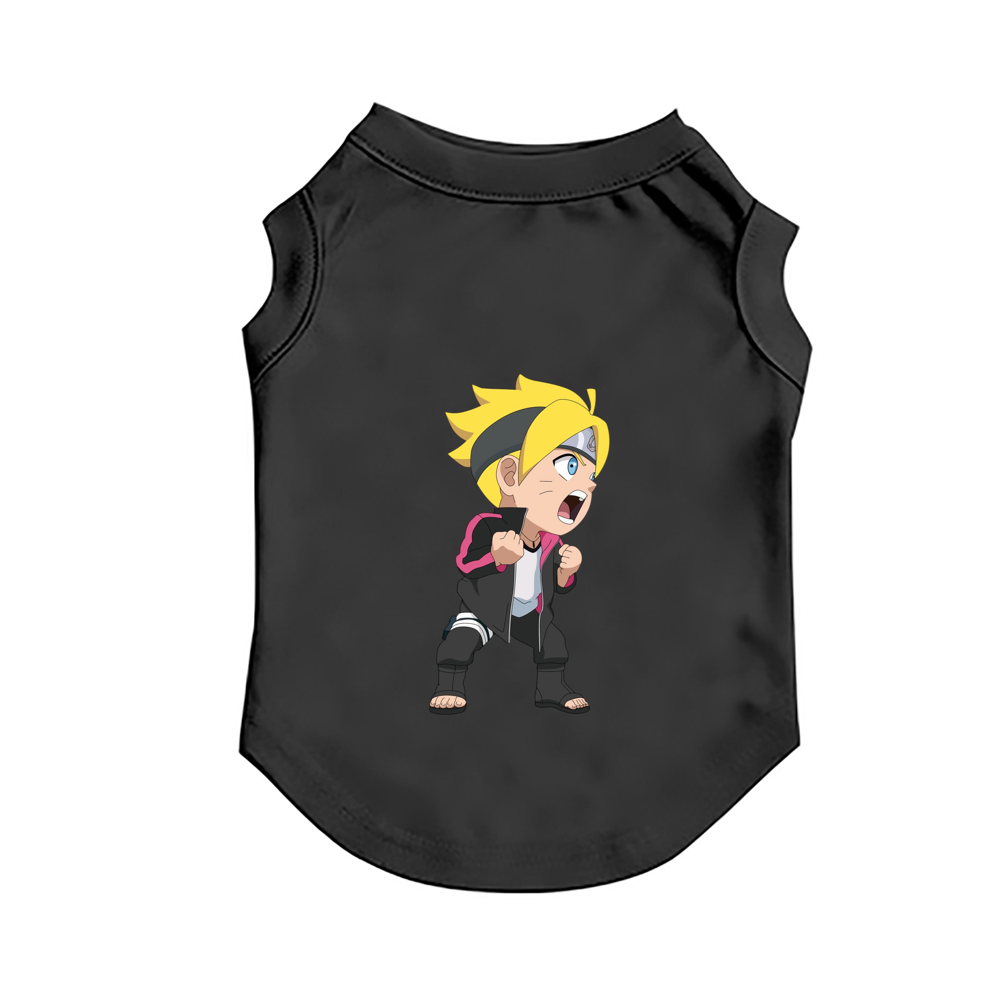 （画像用） NARUTO -ナルト- うずまき ボルト Uzumaki Boruto ペット用ベスト