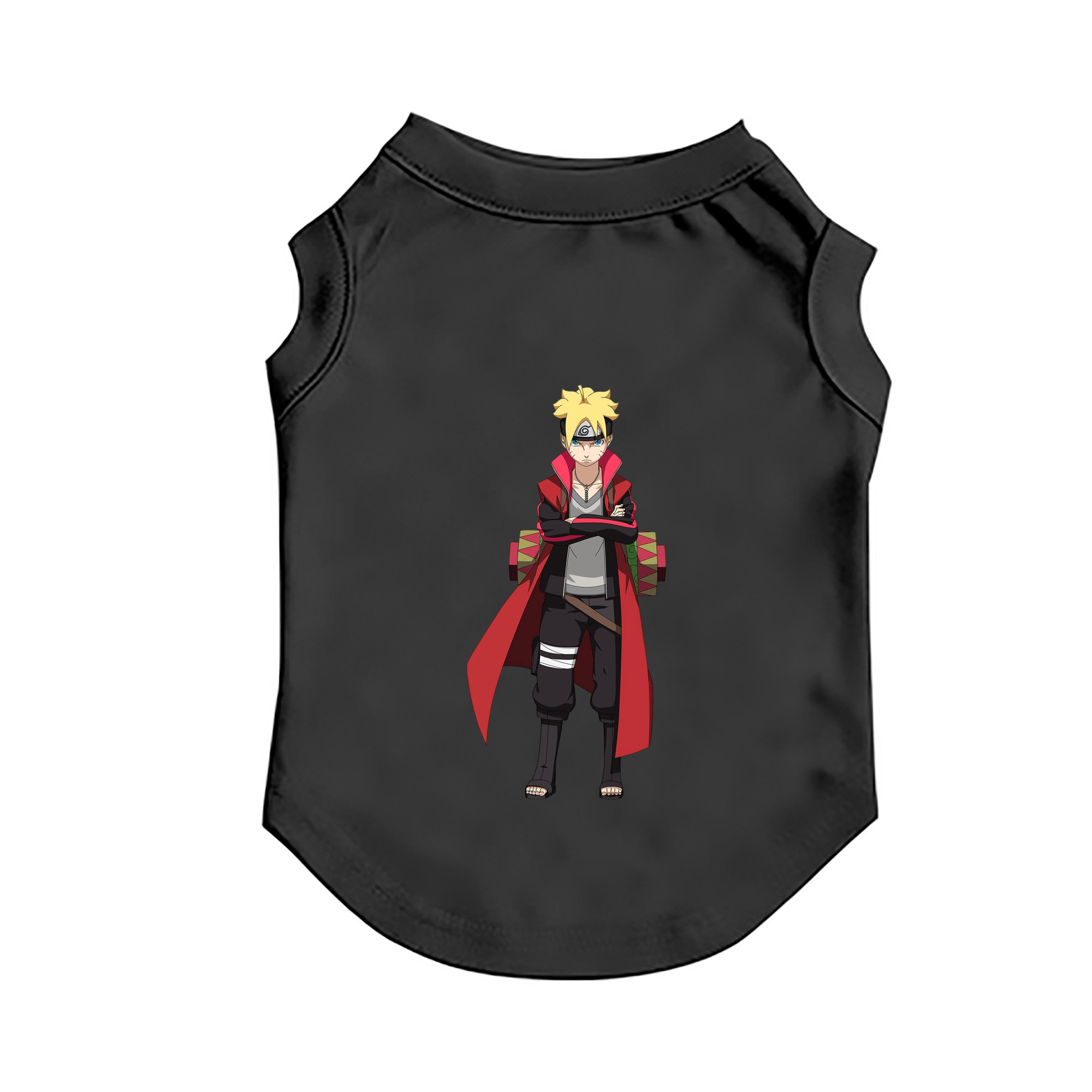 （画像用） NARUTO -ナルト- うずまき ボルト Uzumaki Boruto ペット用ベスト