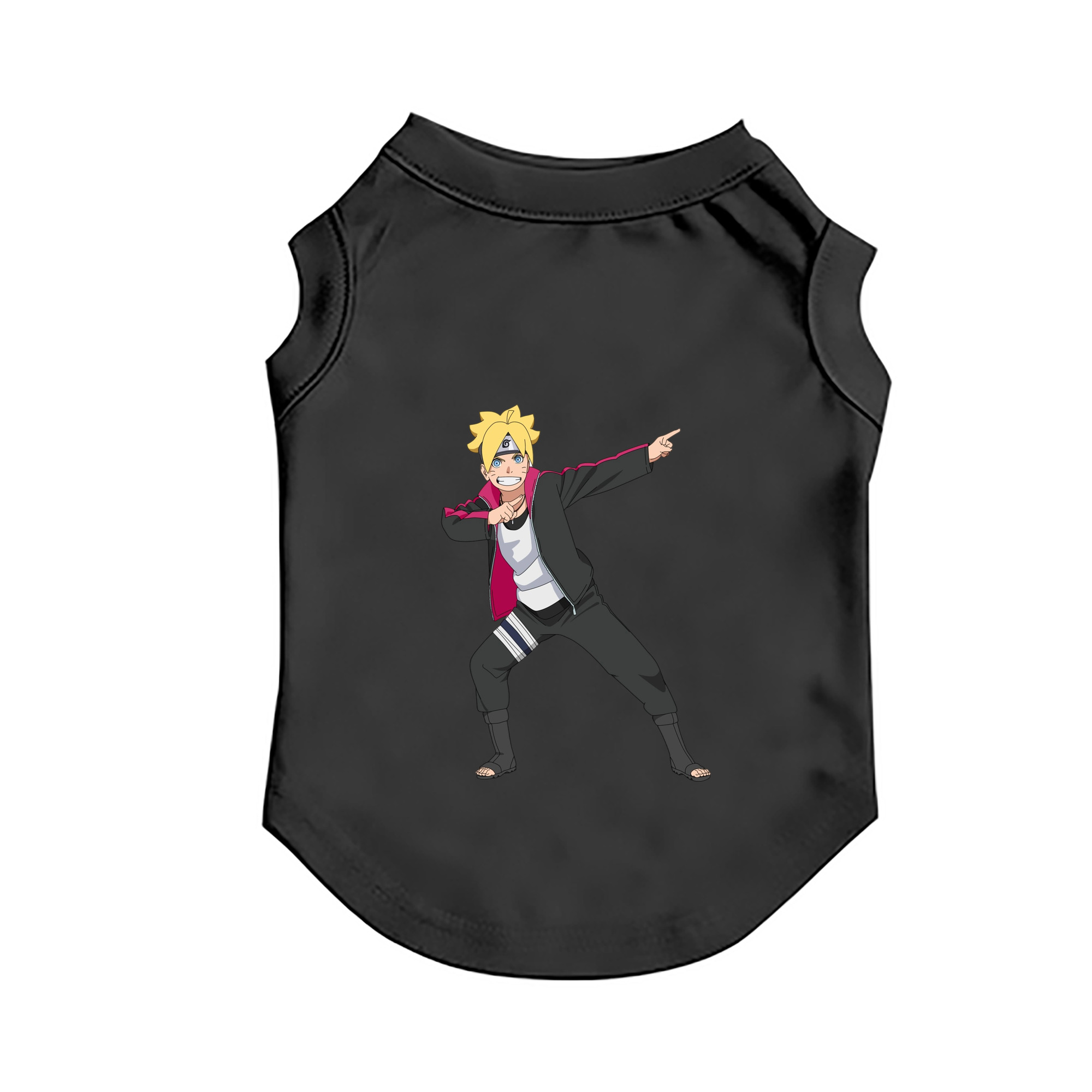 （画像用） NARUTO -ナルト- うずまき ボルト Uzumaki Boruto ペット用ベスト