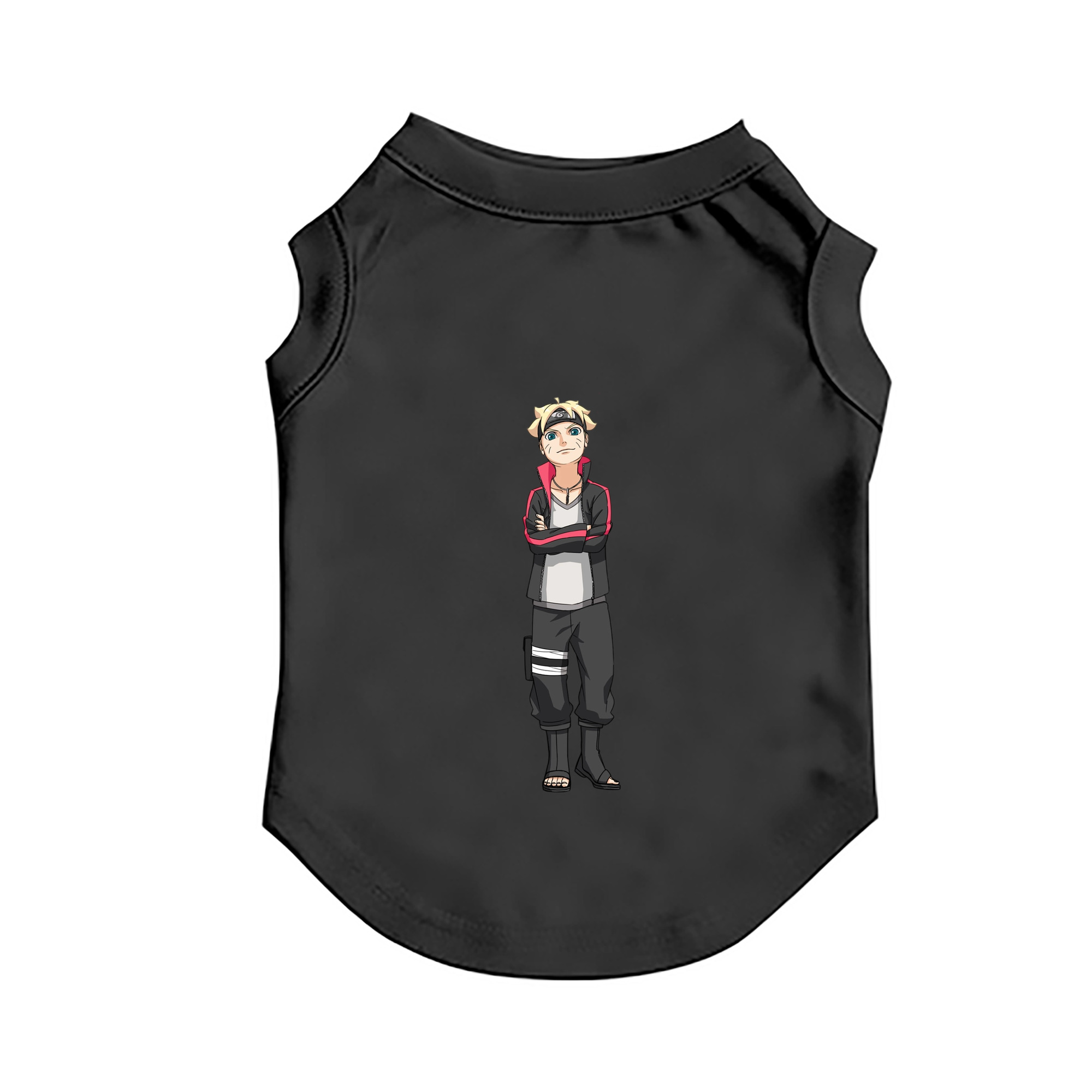 （画像用） NARUTO -ナルト- うずまき ボルト Uzumaki Boruto ペット用ベスト