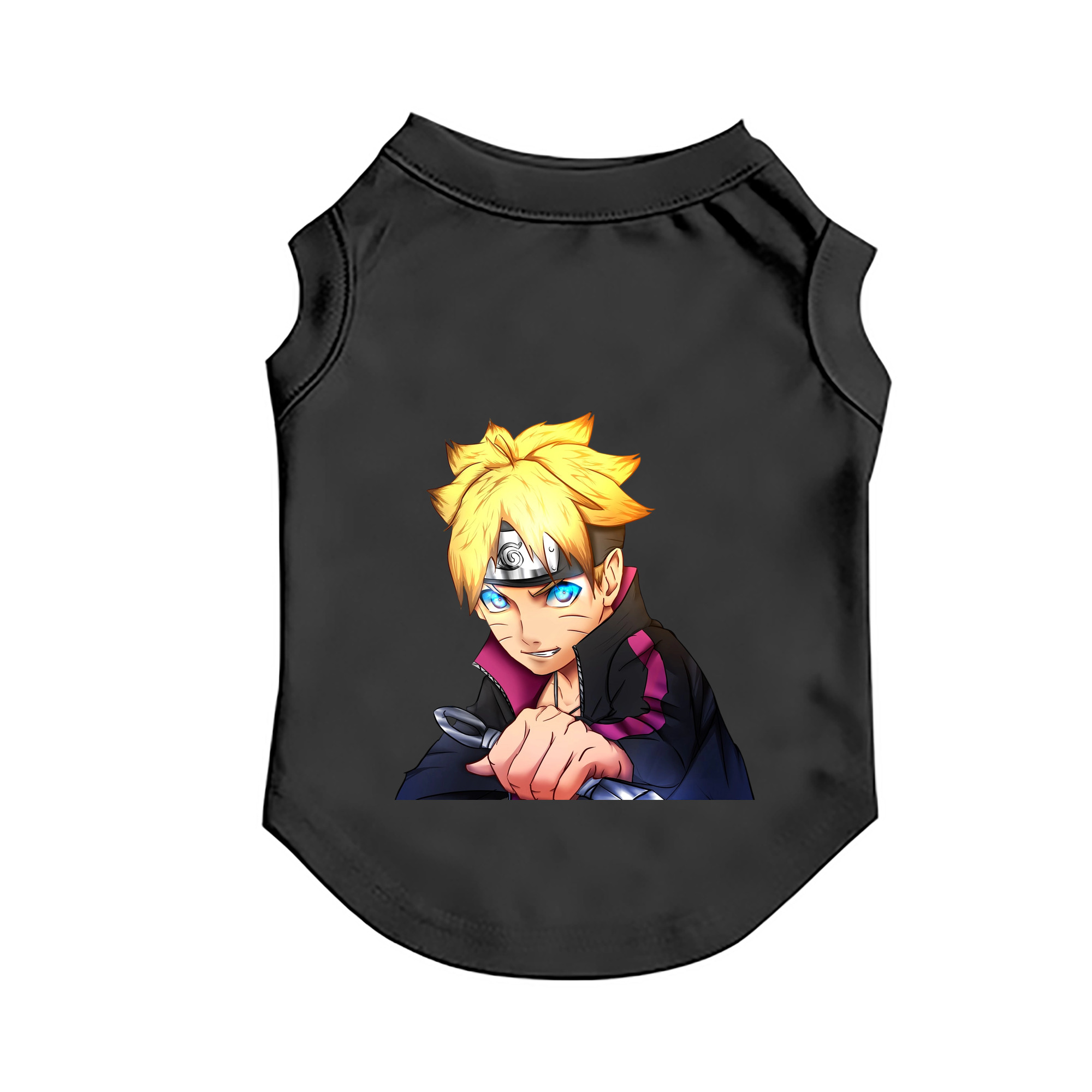 （画像用） NARUTO -ナルト- うずまき ボルト Uzumaki Boruto ペット用ベスト