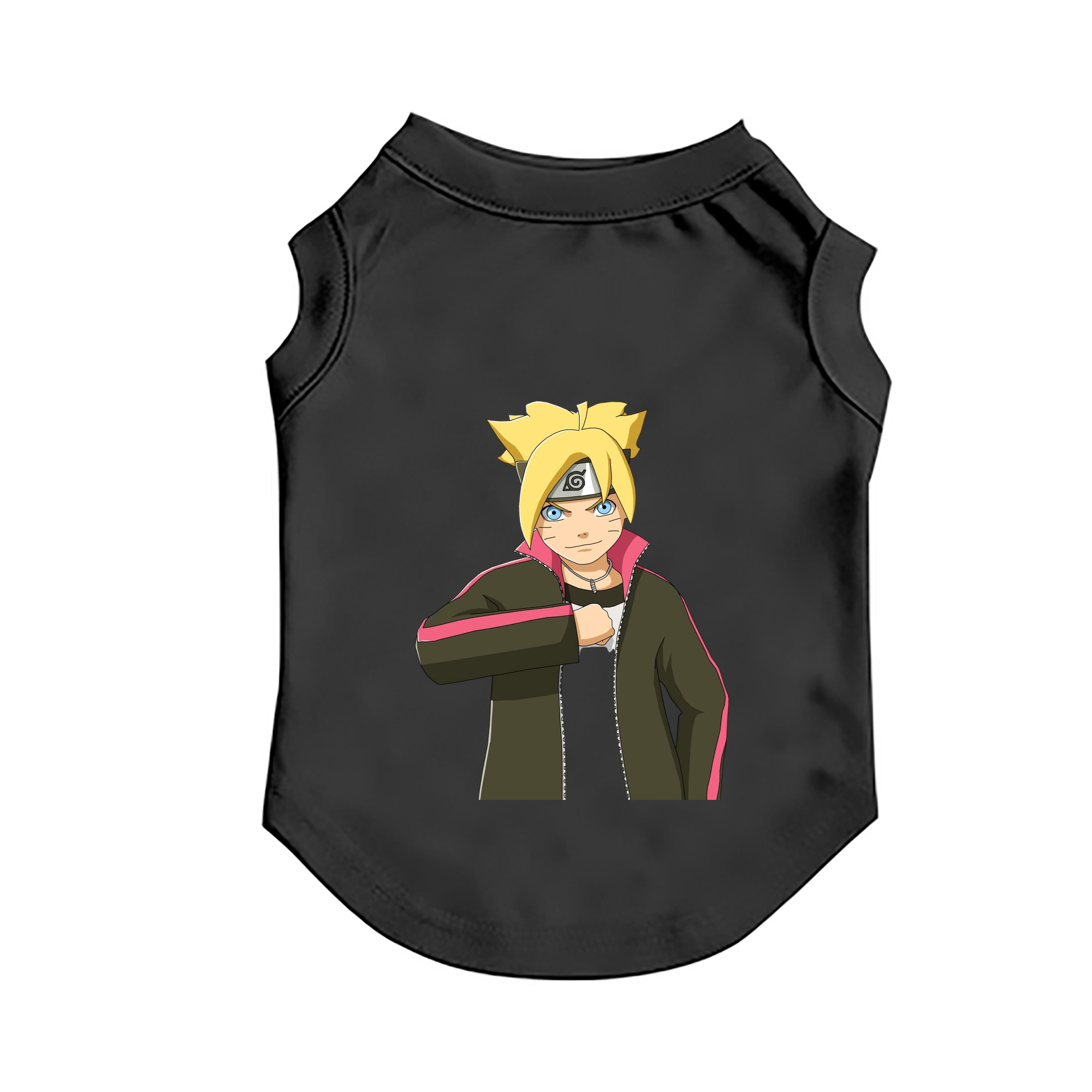 （画像用） NARUTO -ナルト- うずまき ボルト Uzumaki Boruto ペット用ベスト