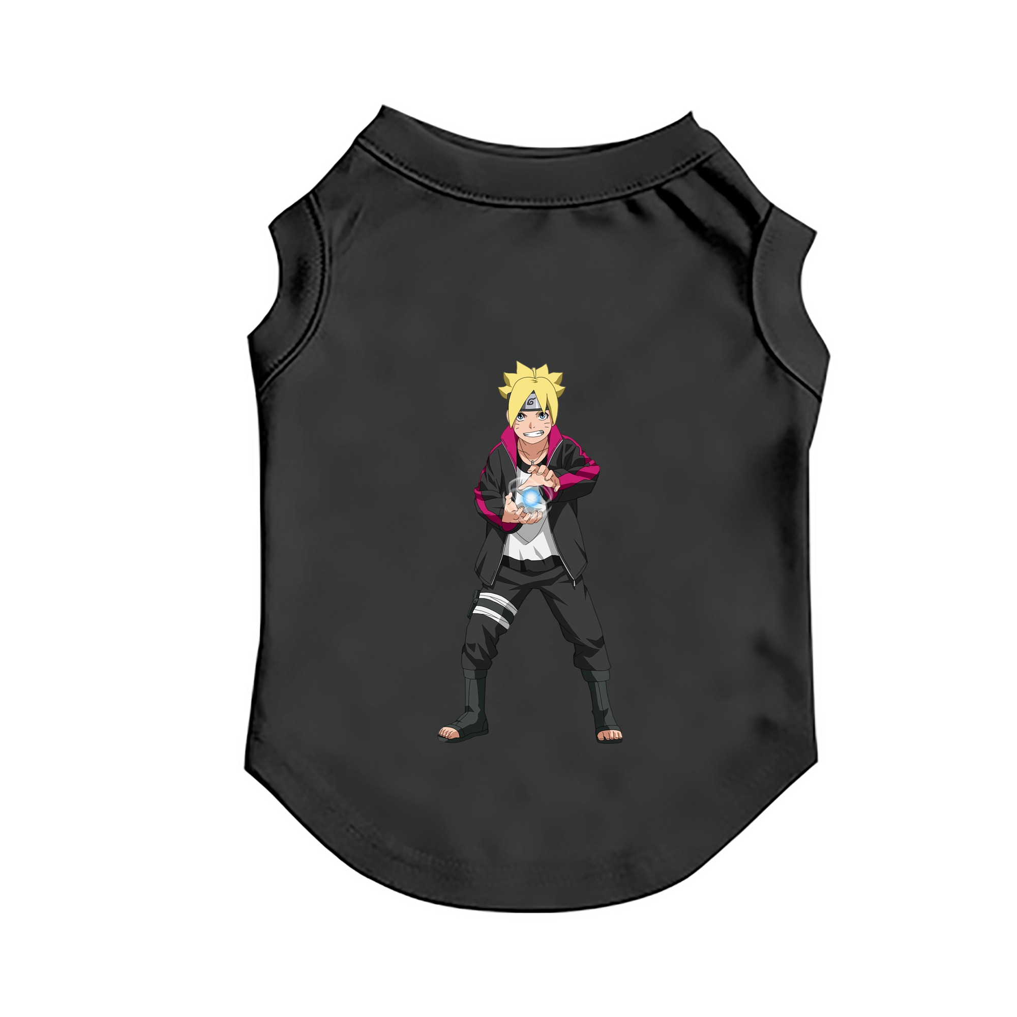 （画像用） NARUTO -ナルト- うずまき ボルト Uzumaki Boruto ペット用ベスト
