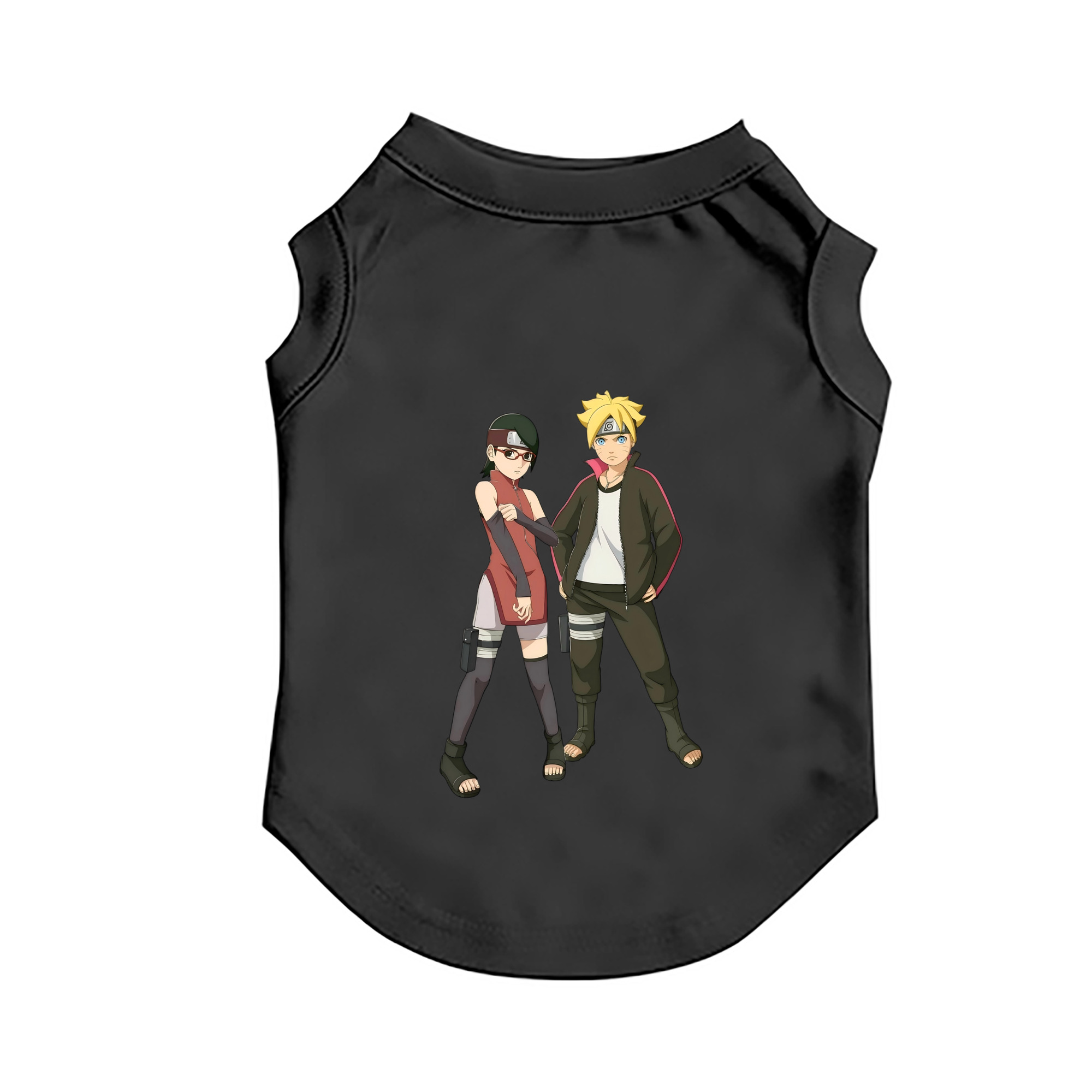 （画像用） NARUTO -ナルト- うずまき ボルト Uzumaki Boruto ペット用ベスト