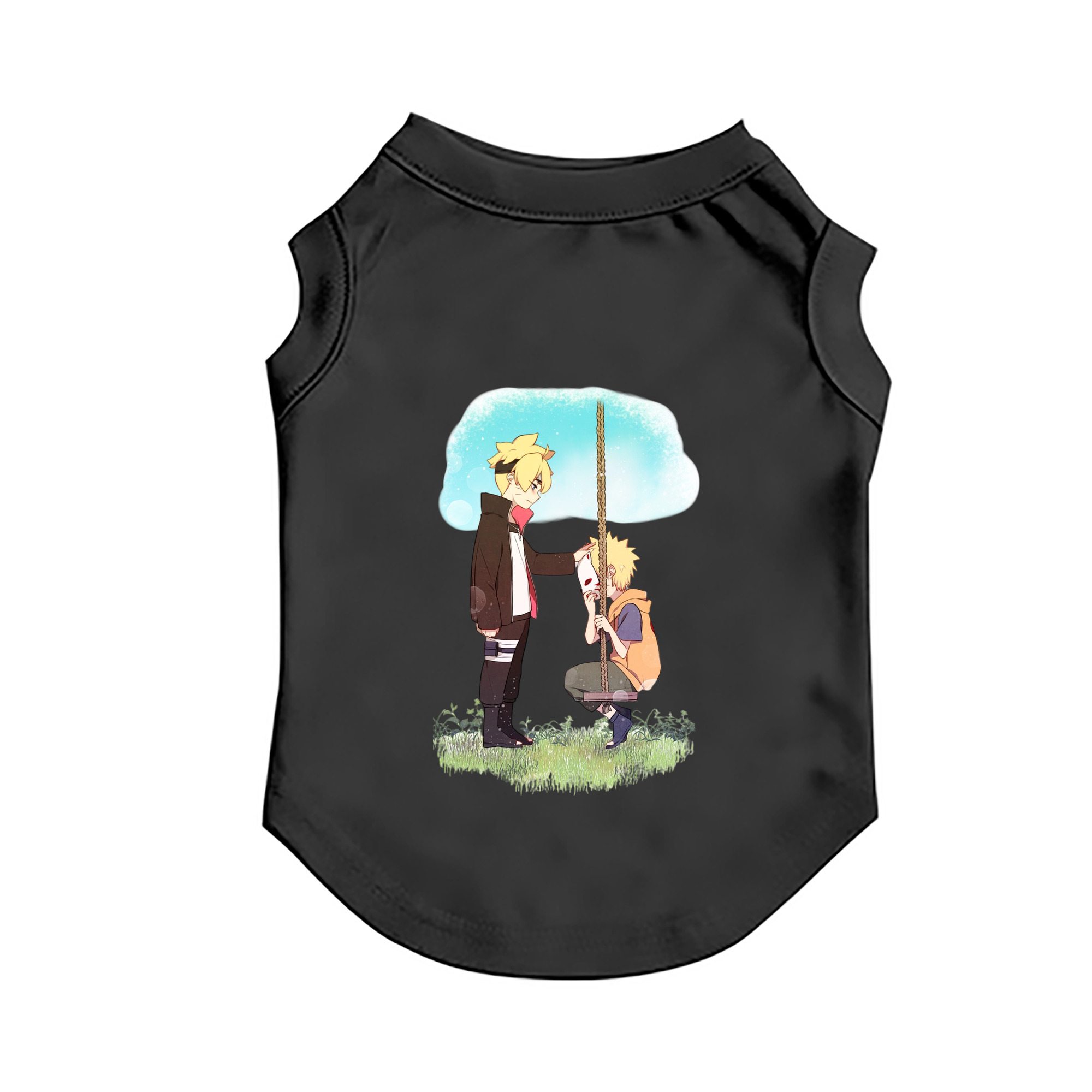 （画像用） NARUTO -ナルト- うずまき ボルト Uzumaki Boruto ペット用ベスト