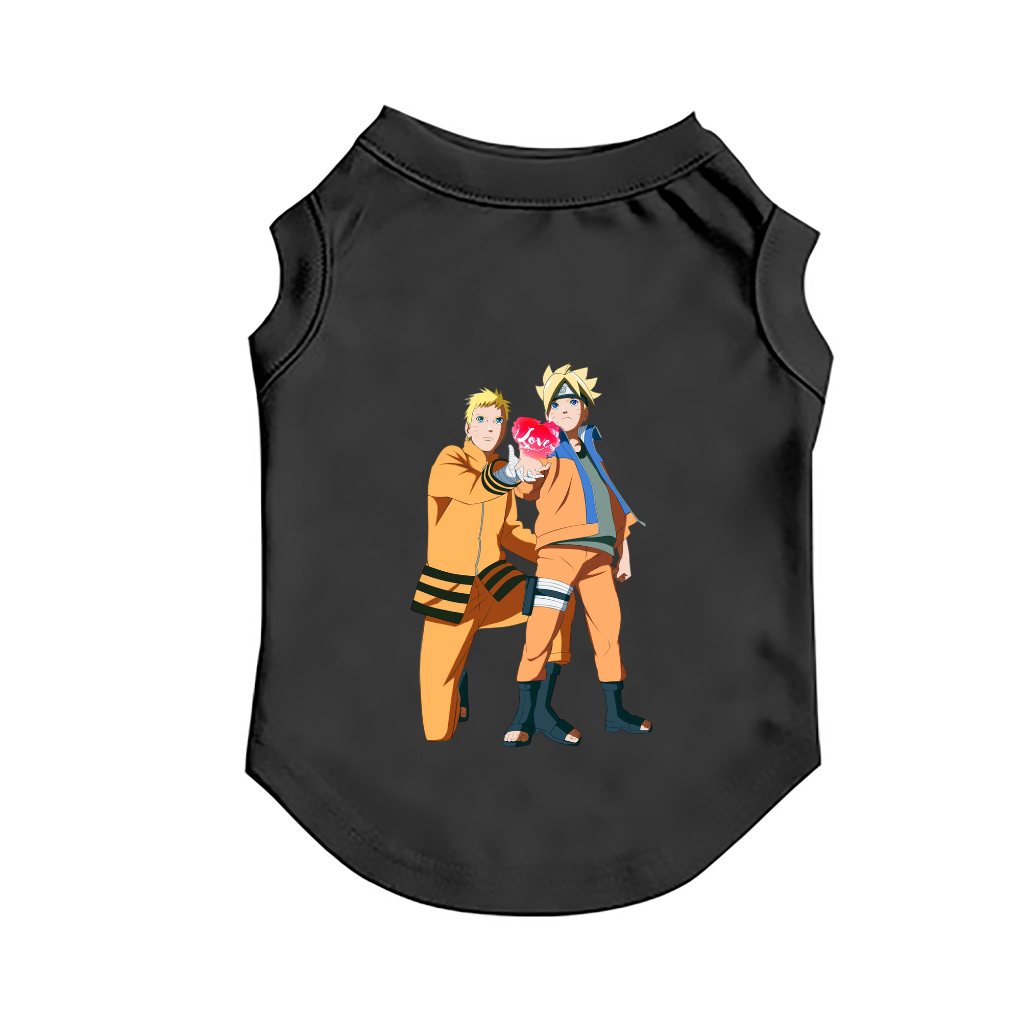 （画像用） NARUTO -ナルト- うずまき ボルト Uzumaki Boruto ペット用ベスト