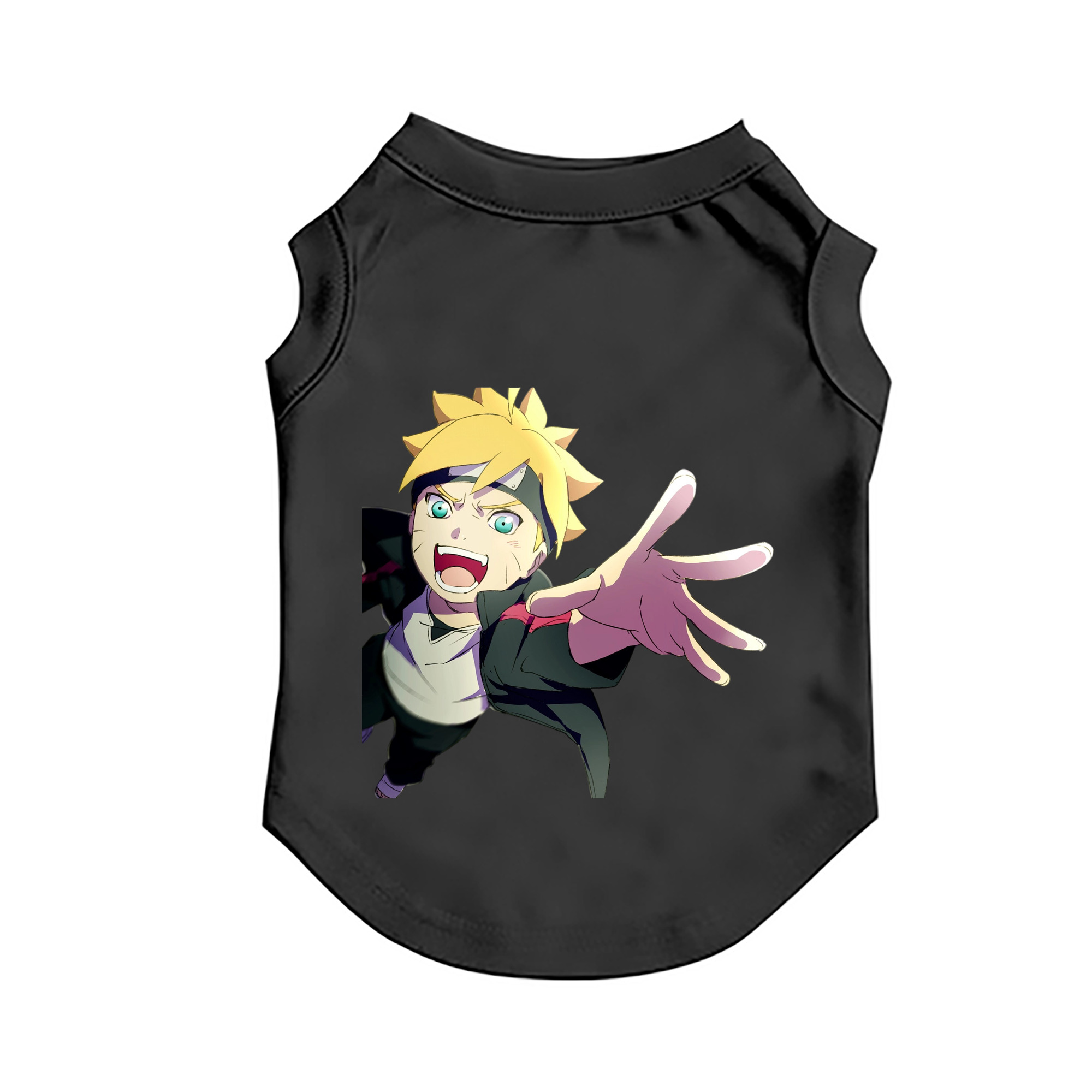 （画像用） NARUTO -ナルト- うずまき ボルト Uzumaki Boruto ペット用ベスト