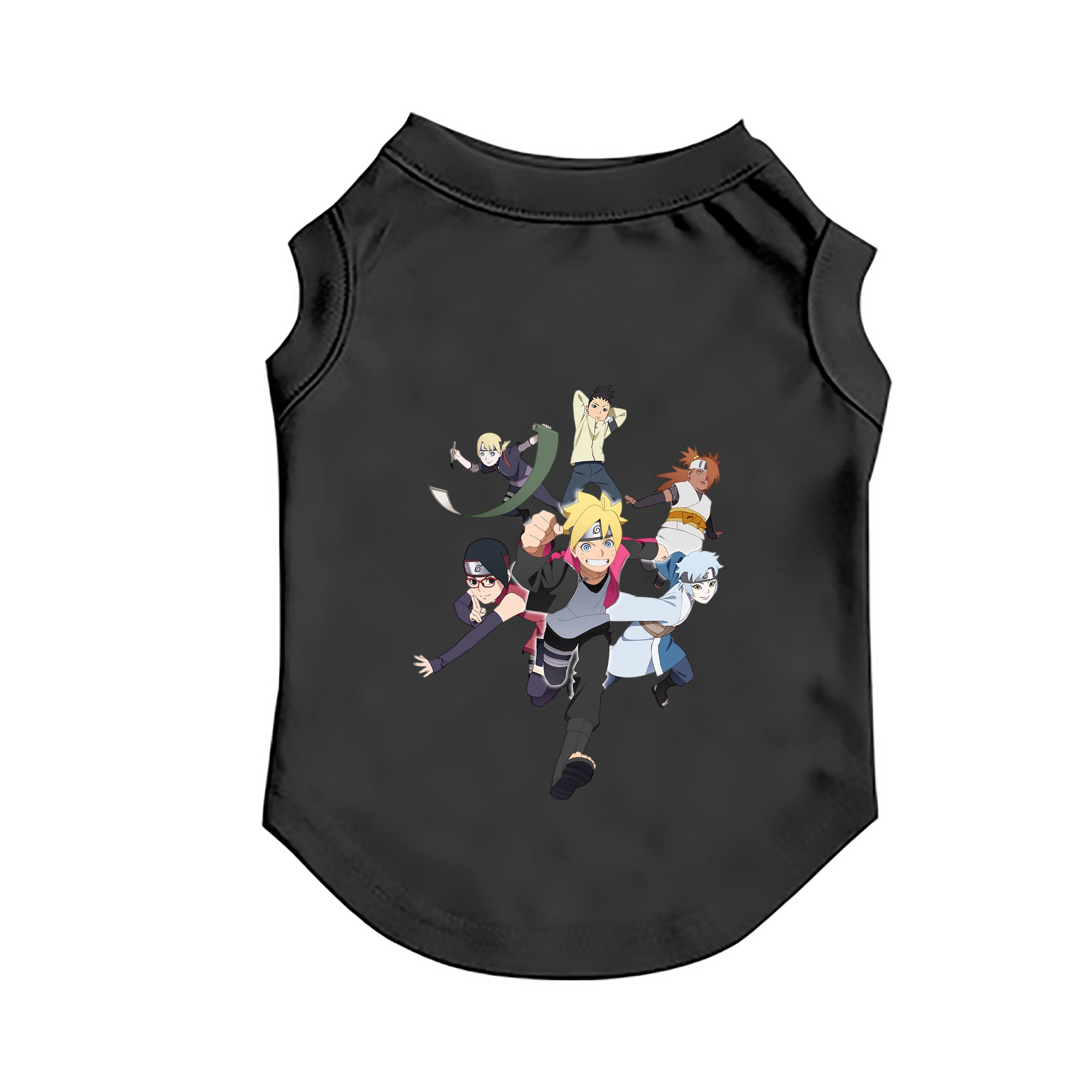 （画像用） NARUTO -ナルト- うずまき ボルト Uzumaki Boruto ペット用ベスト
