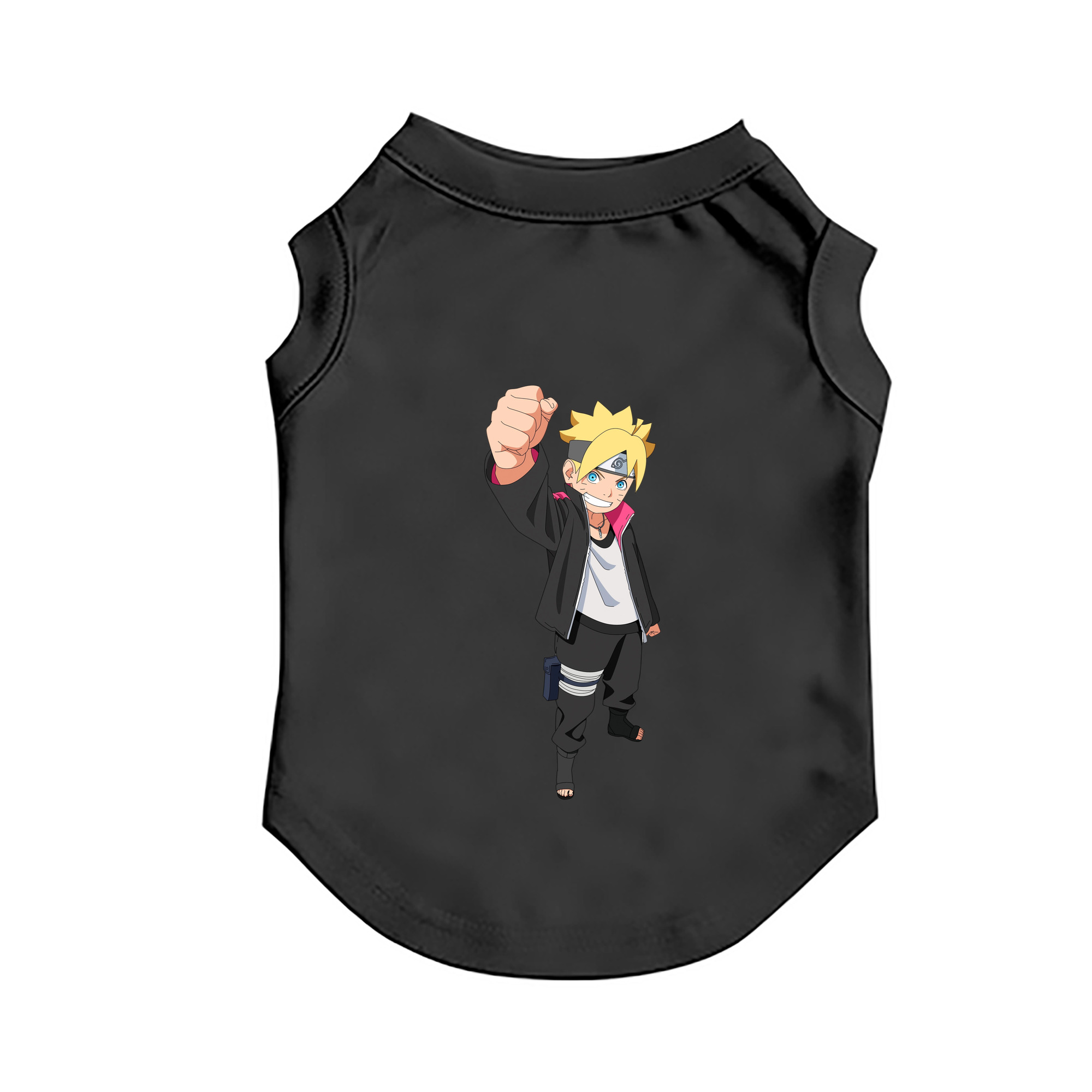 （画像用） NARUTO -ナルト- うずまき ボルト Uzumaki Boruto ペット用ベスト
