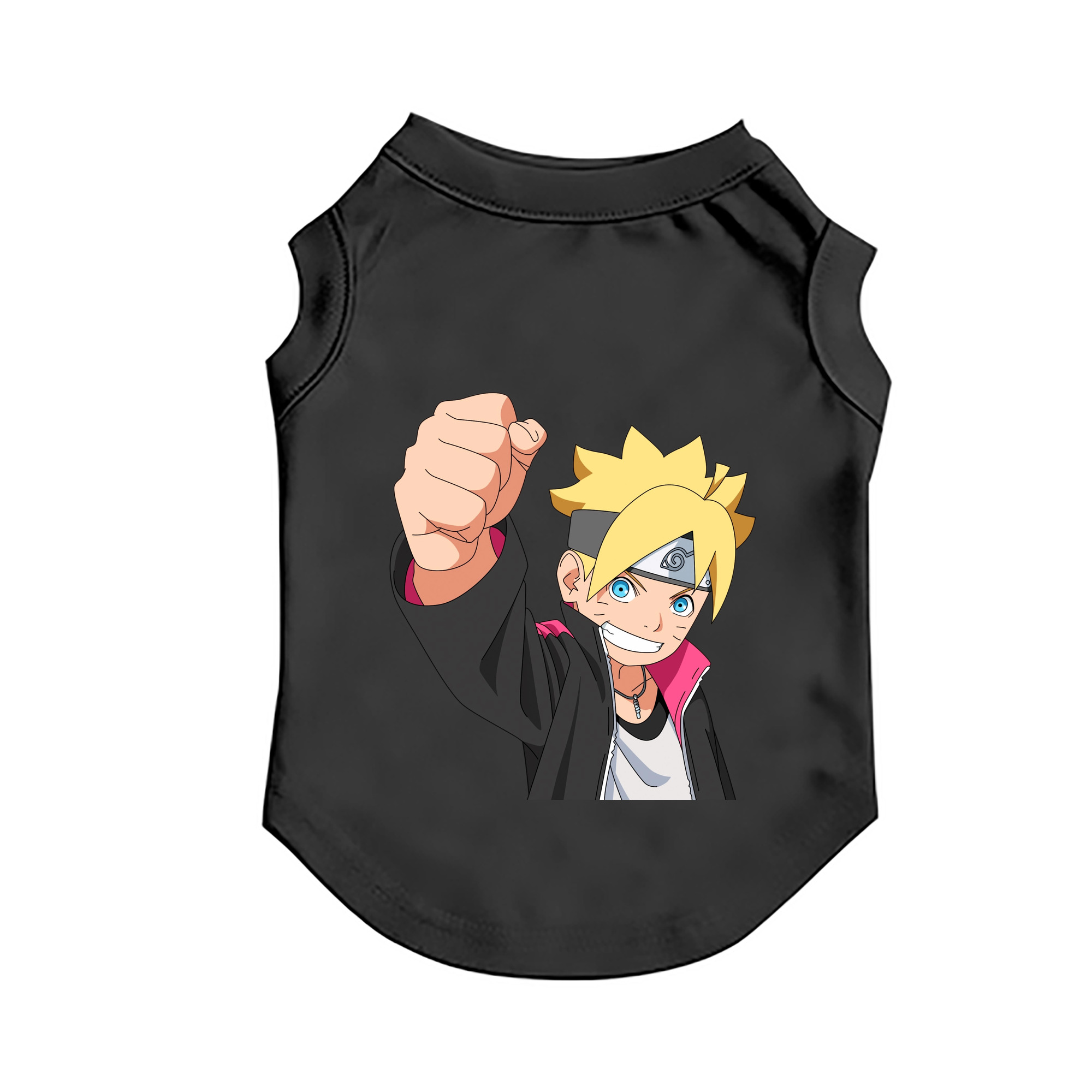 （画像用） NARUTO -ナルト- うずまき ボルト Uzumaki Boruto ペット用ベスト