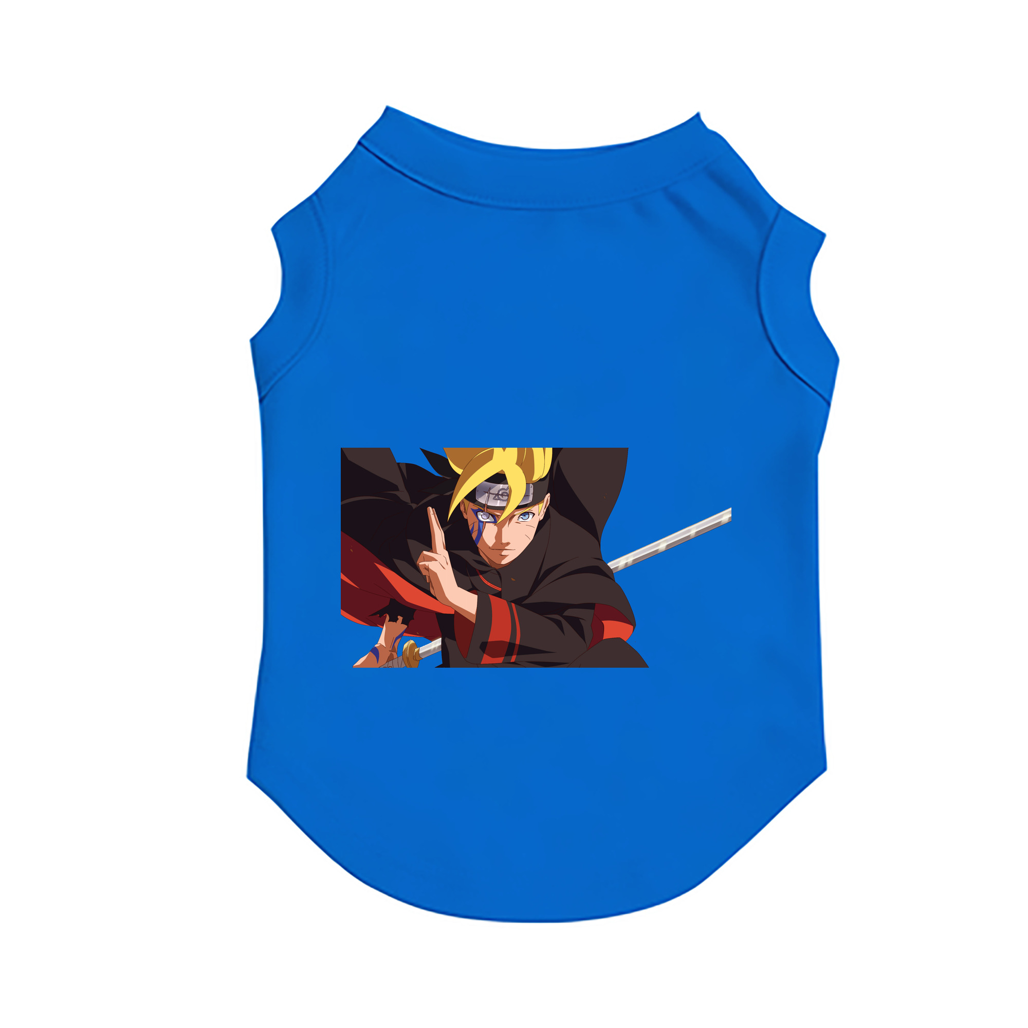 （画像用） NARUTO -ナルト- うずまき ボルト Uzumaki Boruto ペット用ベスト