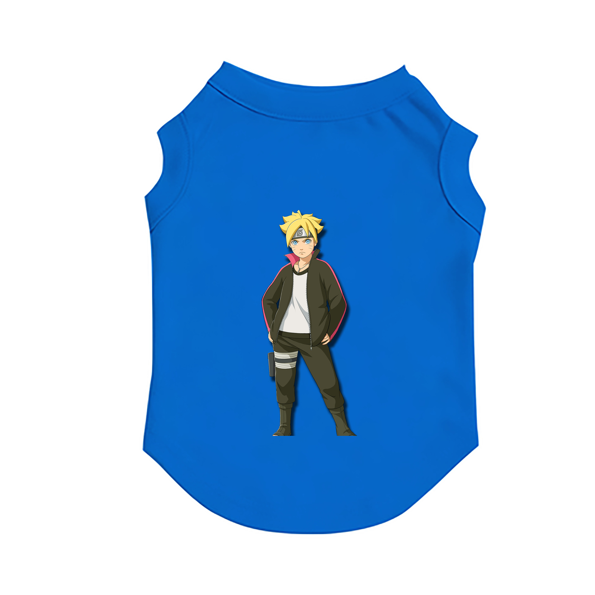 （画像用） NARUTO -ナルト- うずまき ボルト Uzumaki Boruto ペット用ベスト