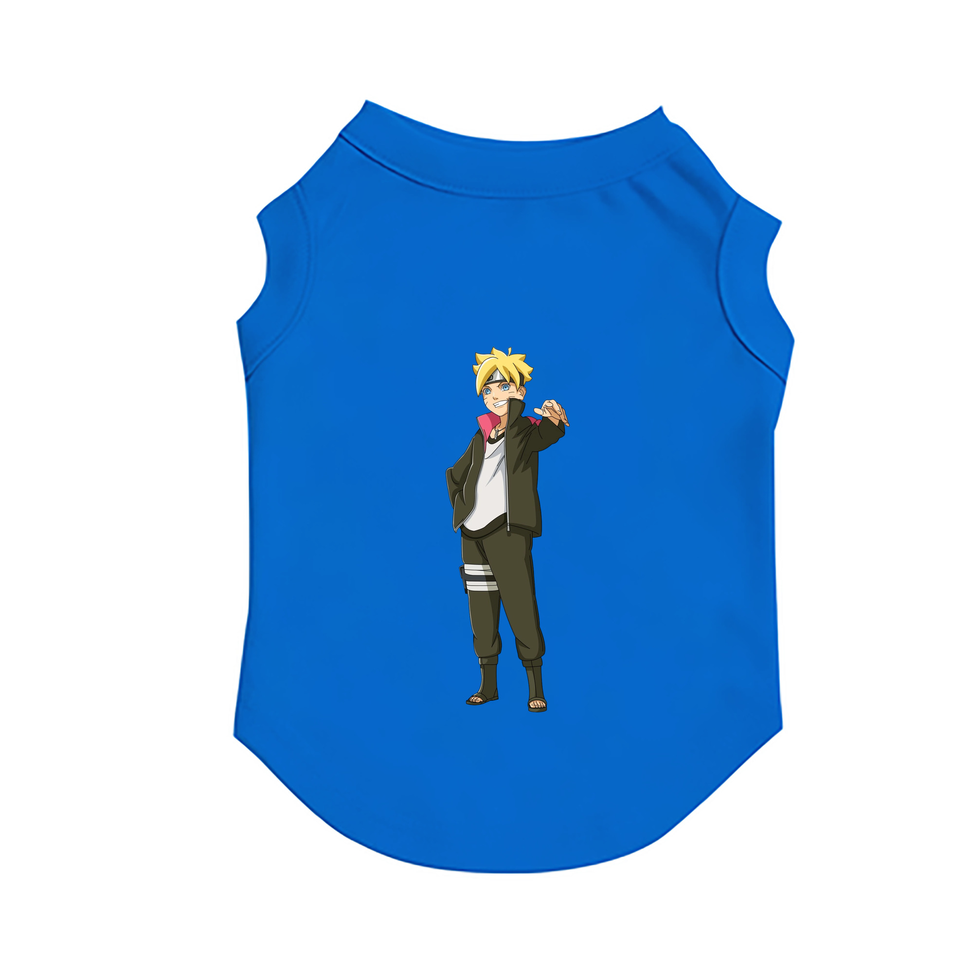 （画像用） NARUTO -ナルト- うずまき ボルト Uzumaki Boruto ペット用ベスト