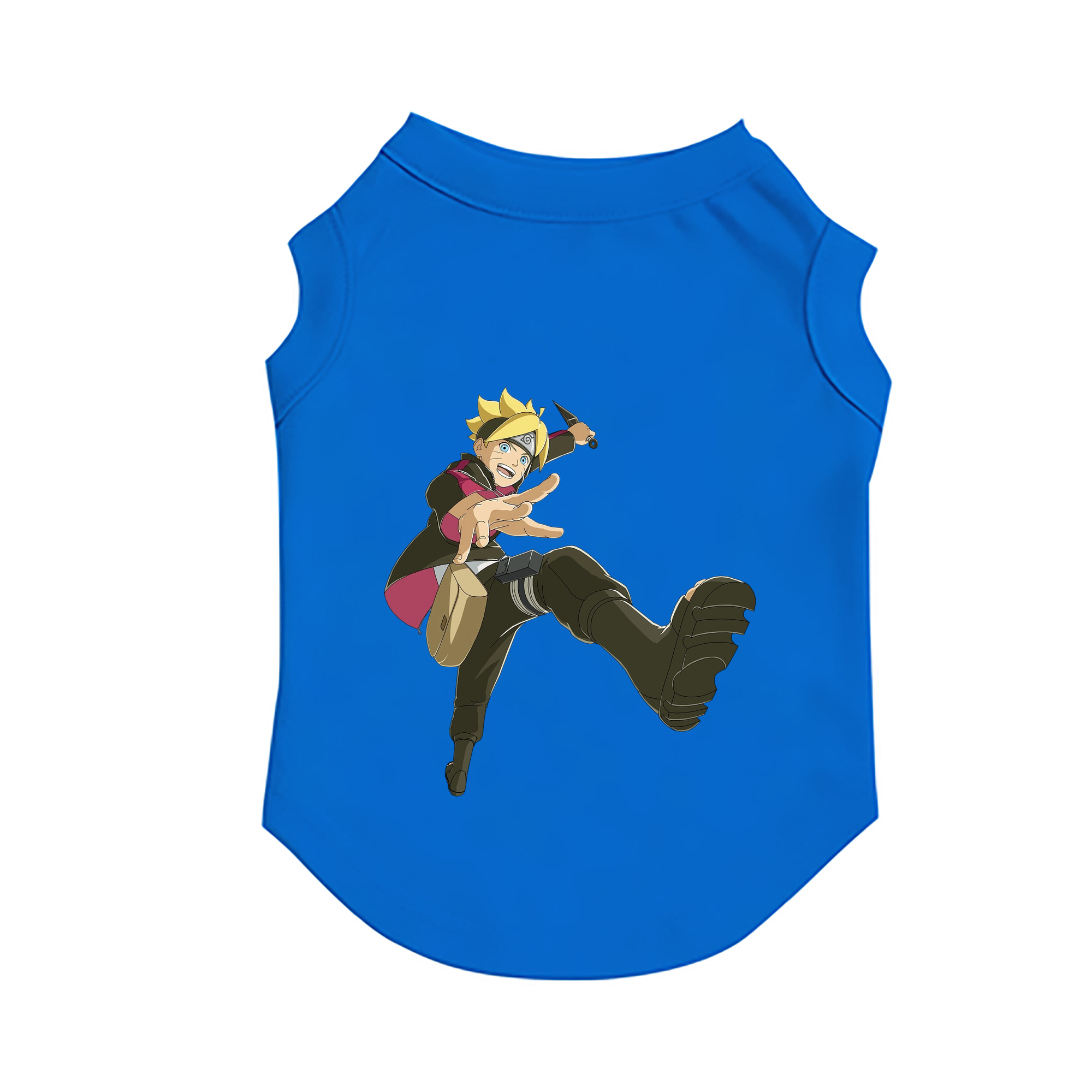 （画像用） NARUTO -ナルト- うずまき ボルト Uzumaki Boruto ペット用ベスト