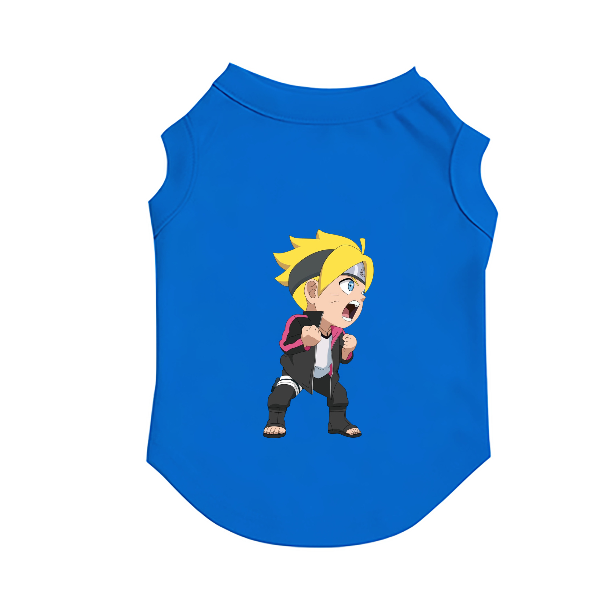 （画像用） NARUTO -ナルト- うずまき ボルト Uzumaki Boruto ペット用ベスト